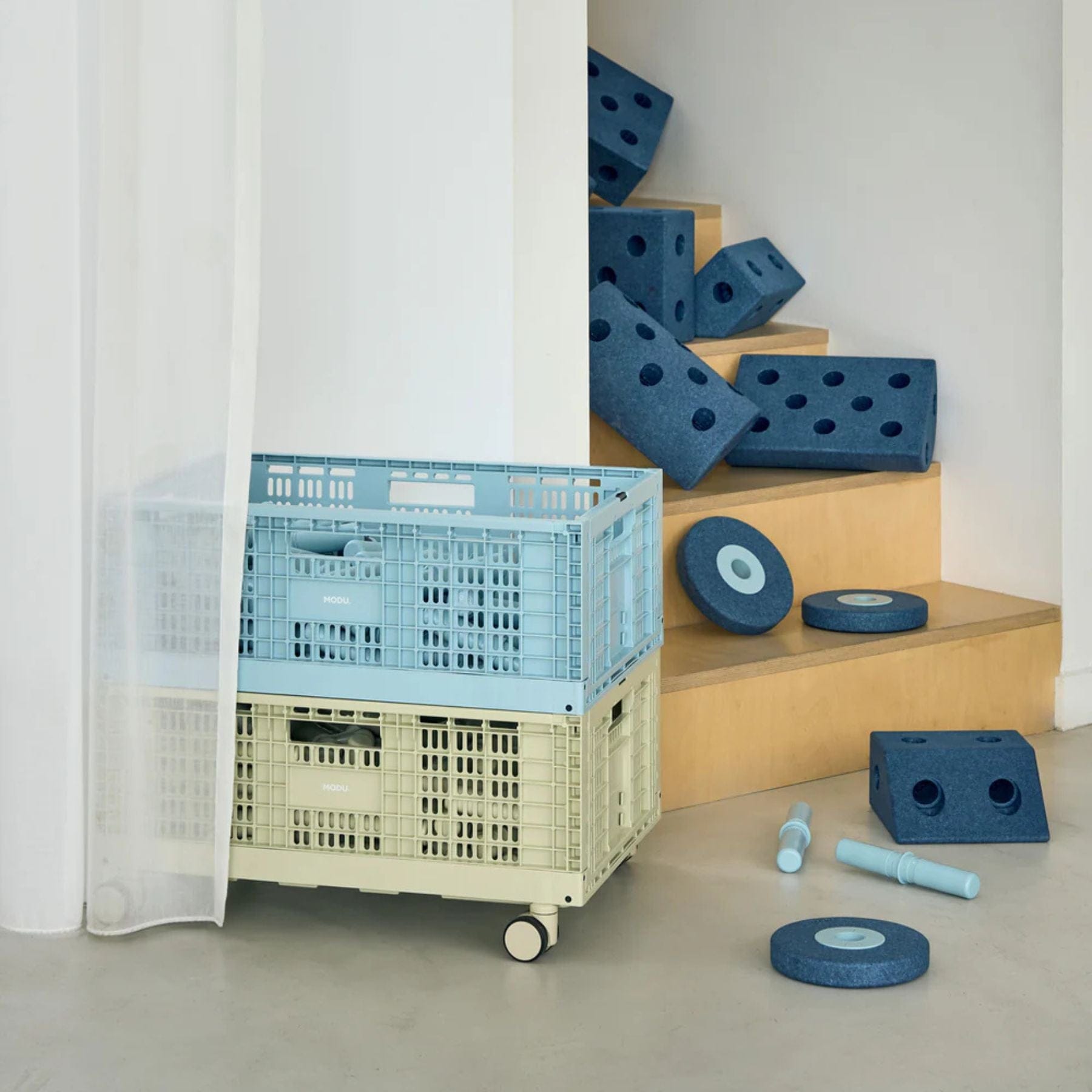 MODU Rollen-Set für Aufbewahrungsbox – 4 Räder