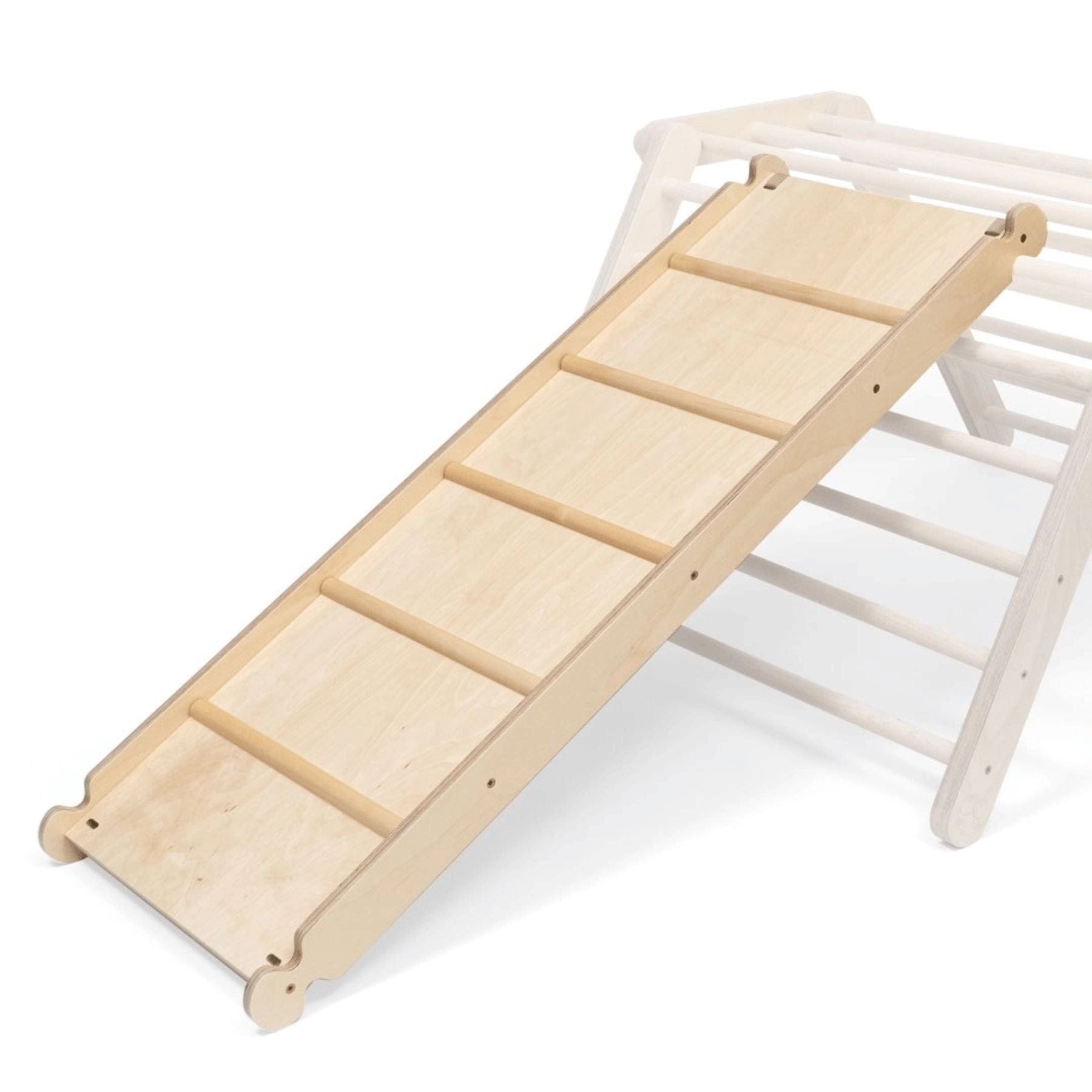 Rutsch- und Kletterrampe für Klettergerüste & Spielwürfel - LeoBabys