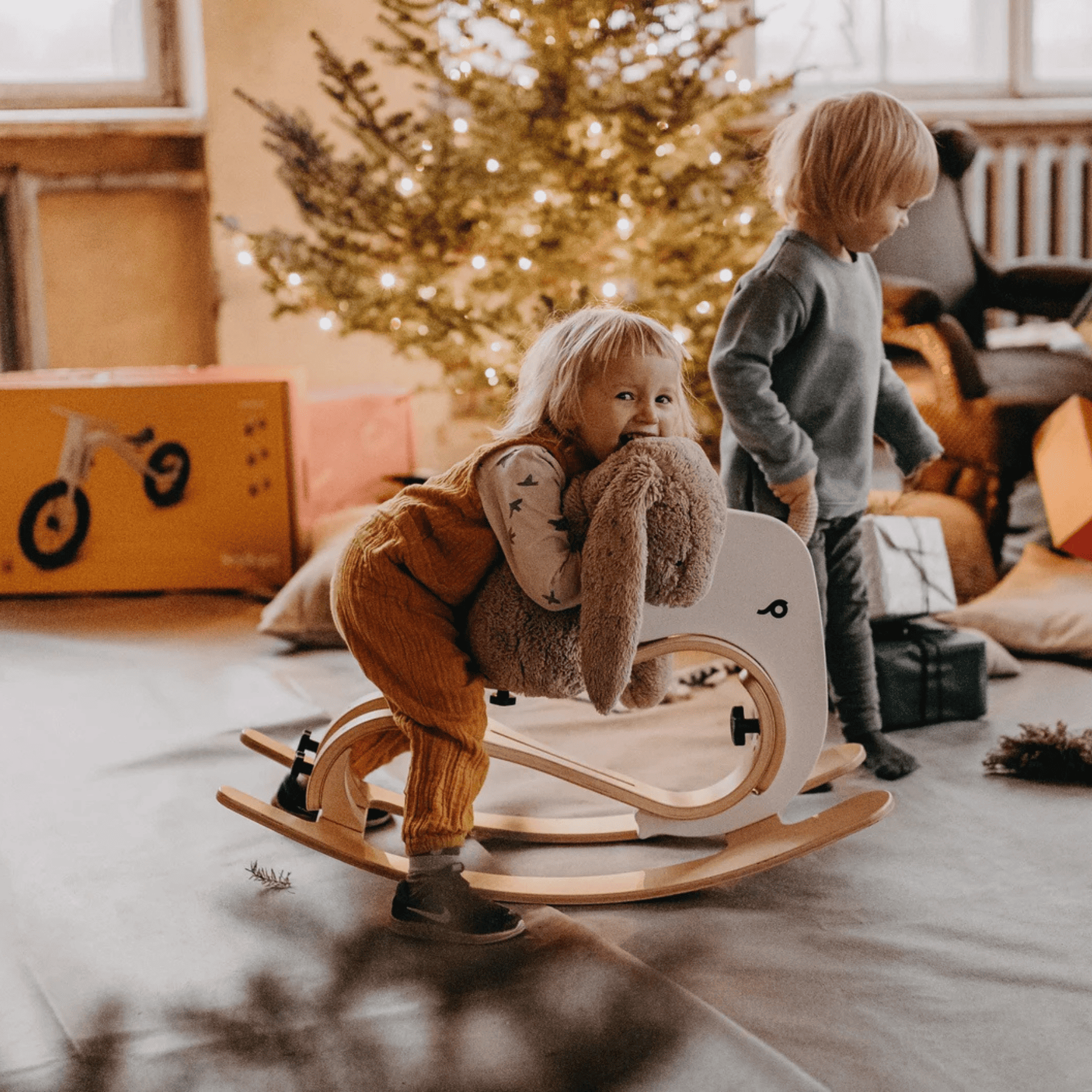 Schaukel-Elefant Erweiterung für Balance Bike 3in1