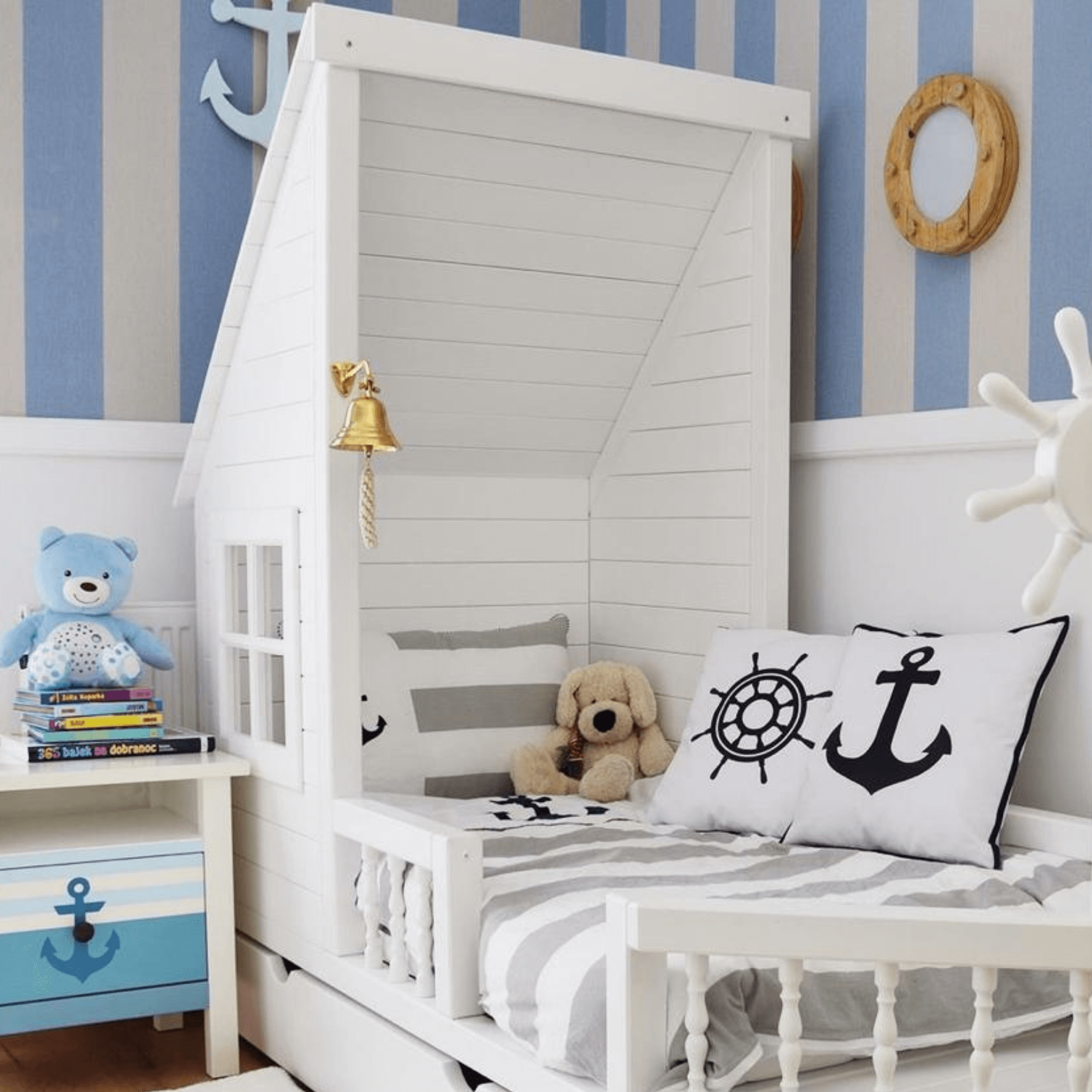 Kinderbett Hausbett Schiffbett - LeoBabys