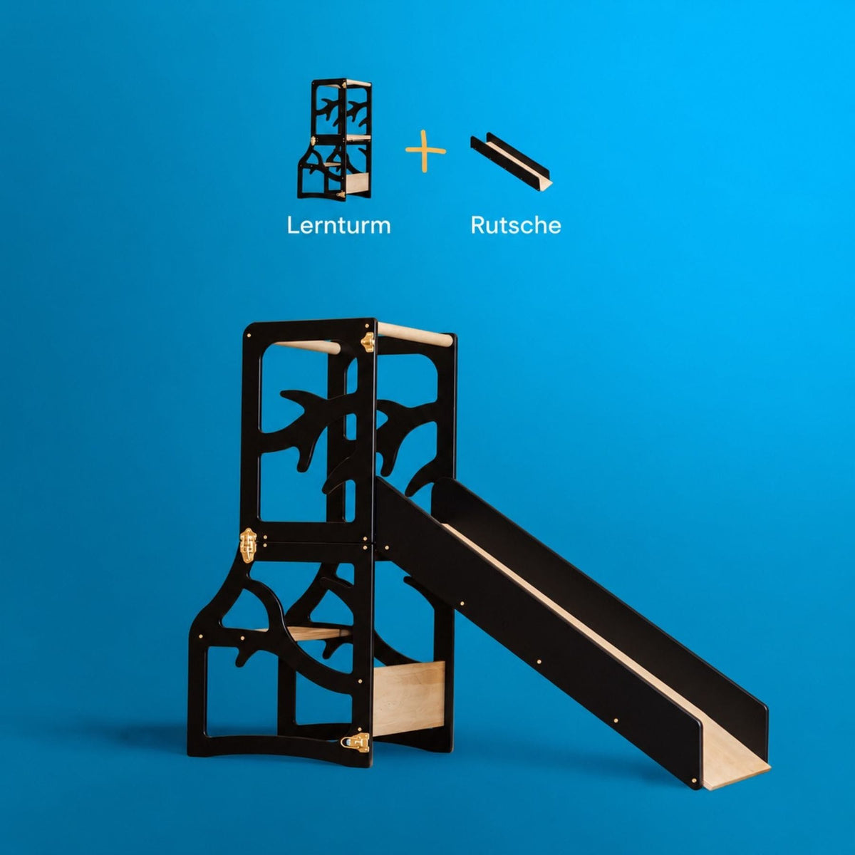 Learning Tower Lernturm für Kinder Montessori Mehrzweck Lernturm wandelbarer aus Holz
