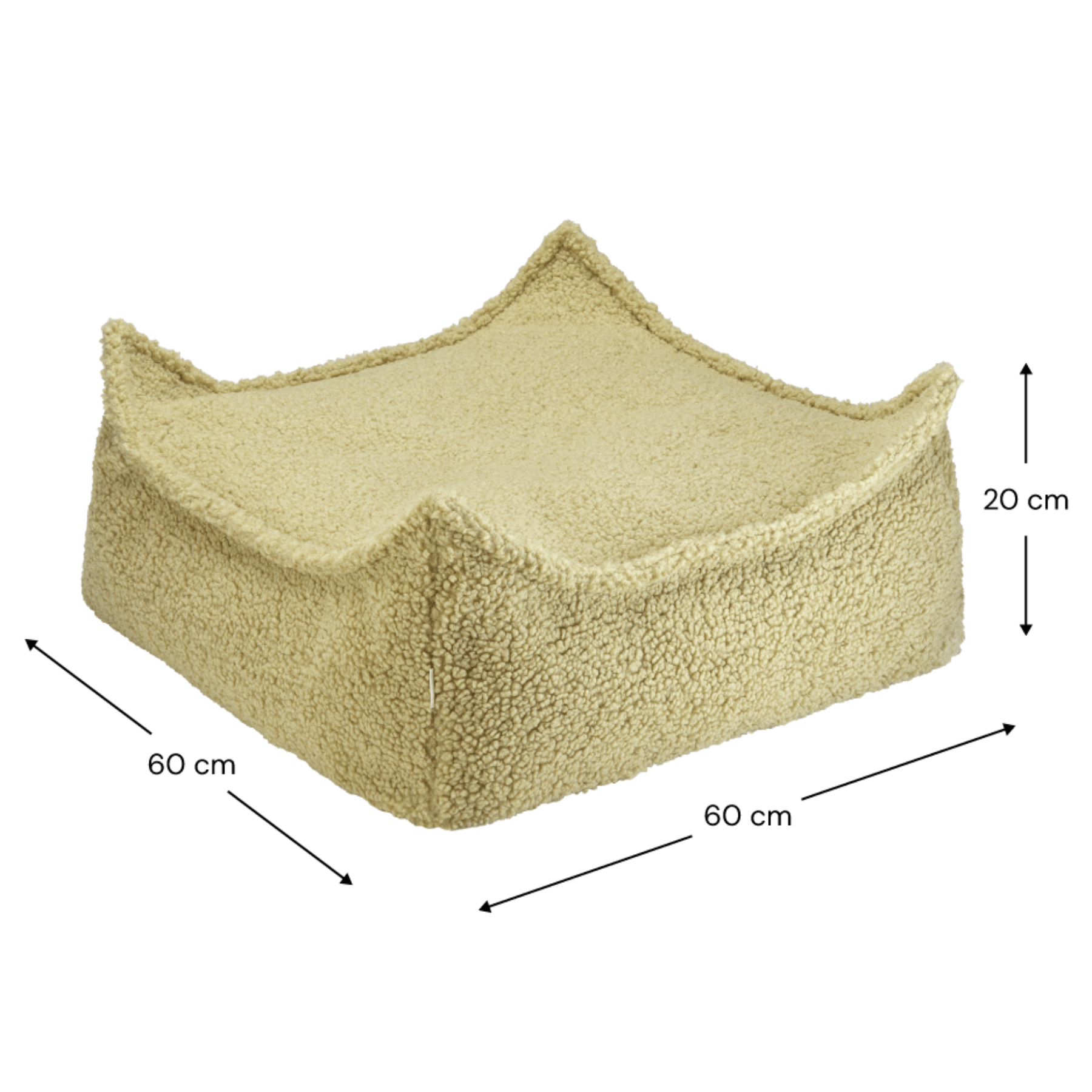 Kinder Ottoman Sitzgelegenheit & Beanbag Bundle – Wigiwama