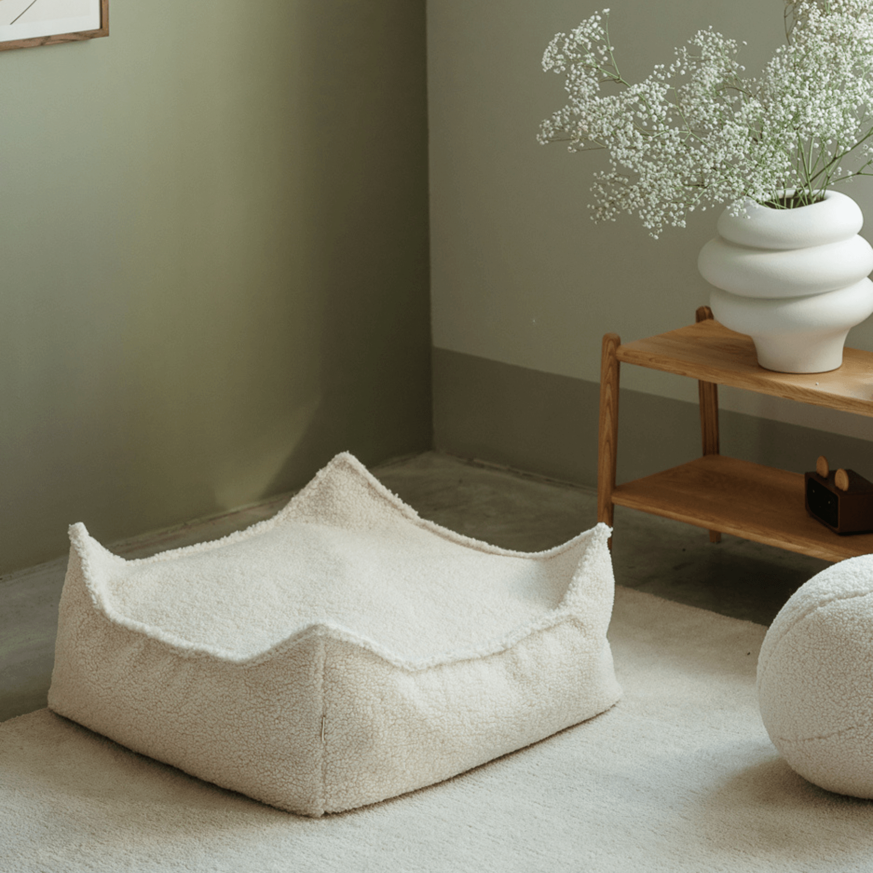 Kinder Ottoman Sitzgelegenheit & Beanbag Bundle – Wigiwama