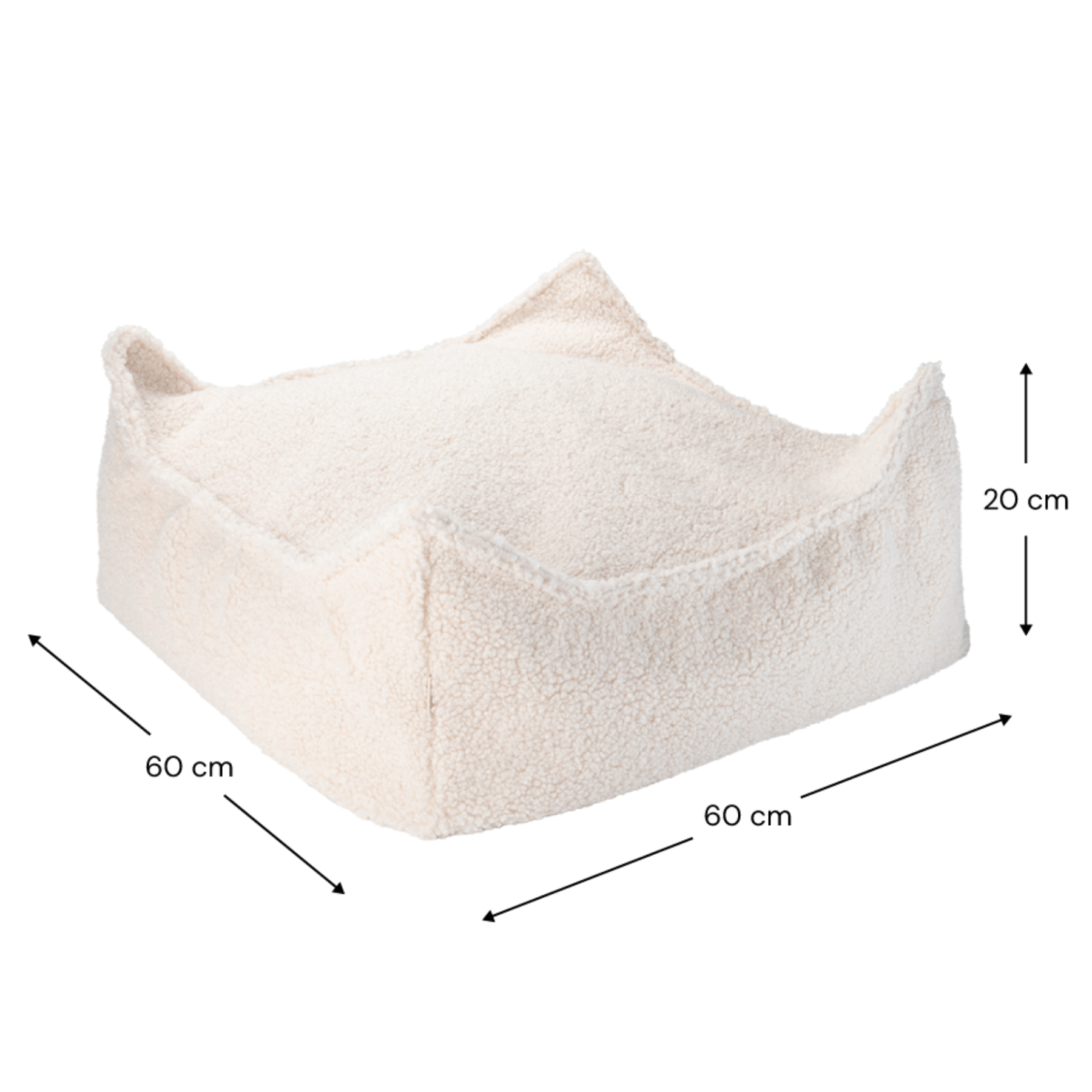 Kinder Ottoman Sitzgelegenheit & Beanbag Bundle – Wigiwama
