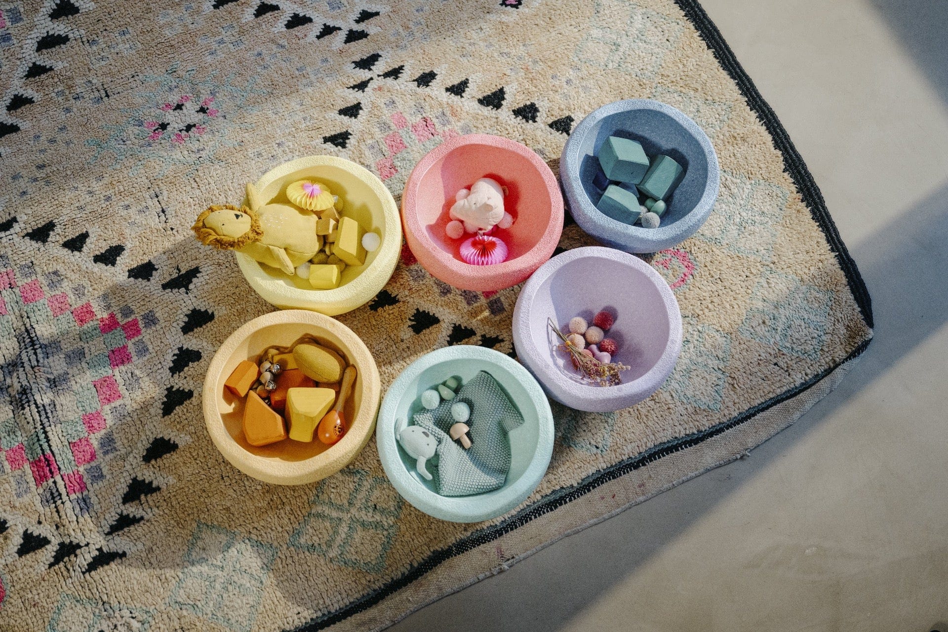 Stapelstein® Original rainbow pastel - LeoBabys