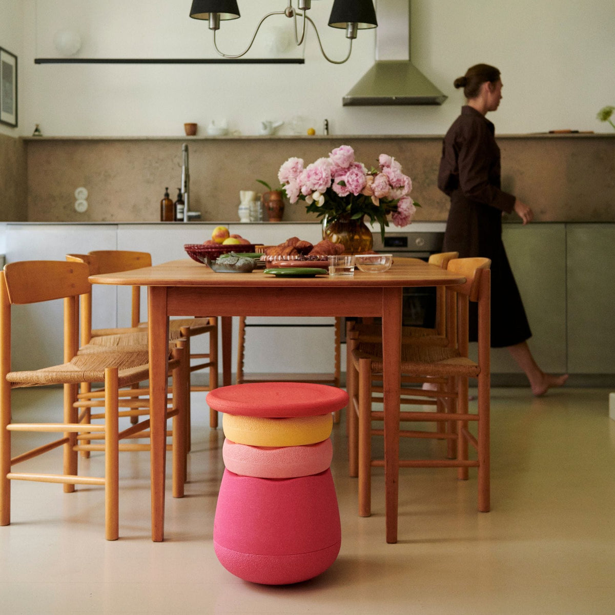 Stapelsteine Stapelstein Dynamic all, mitwachsender Hocker für Kinder und Erwachsene