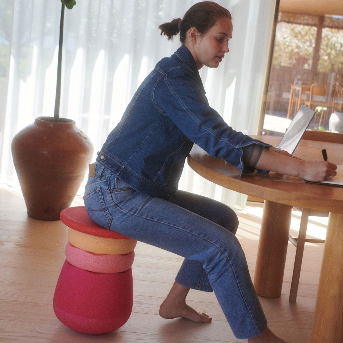 Stapelsteine Stapelstein Dynamic all, mitwachsender Hocker für Kinder und Erwachsene