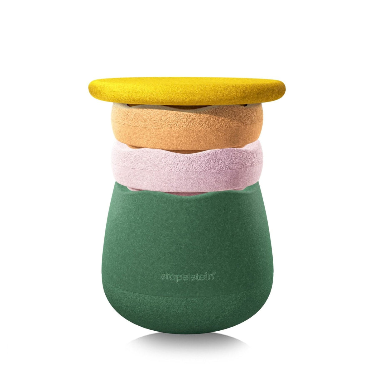 Stapelsteine Stapelstein Dynamic all, mitwachsender Hocker für Kinder und Erwachsene