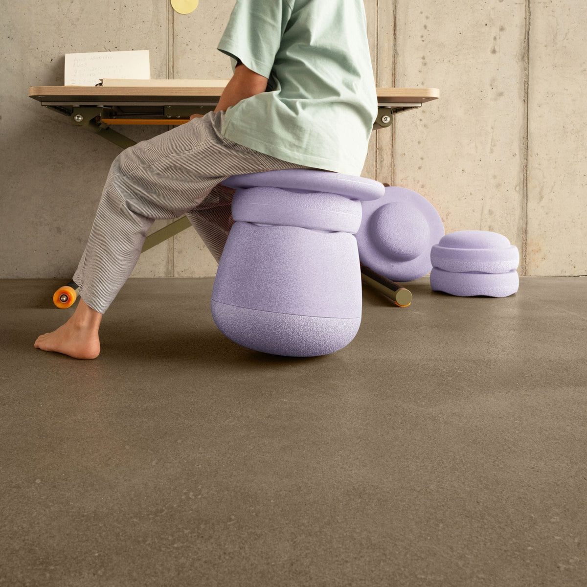 Stapelsteine Stapelstein Dynamic all, mitwachsender Hocker für Kinder und Erwachsene