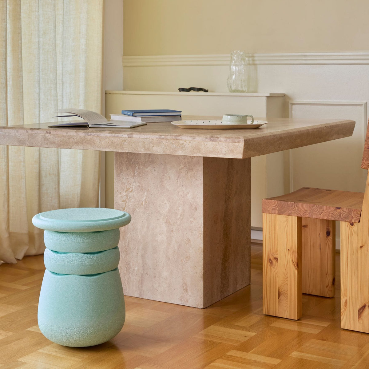 Stapelsteine Stapelstein Dynamic all, mitwachsender Hocker für Kinder und Erwachsene