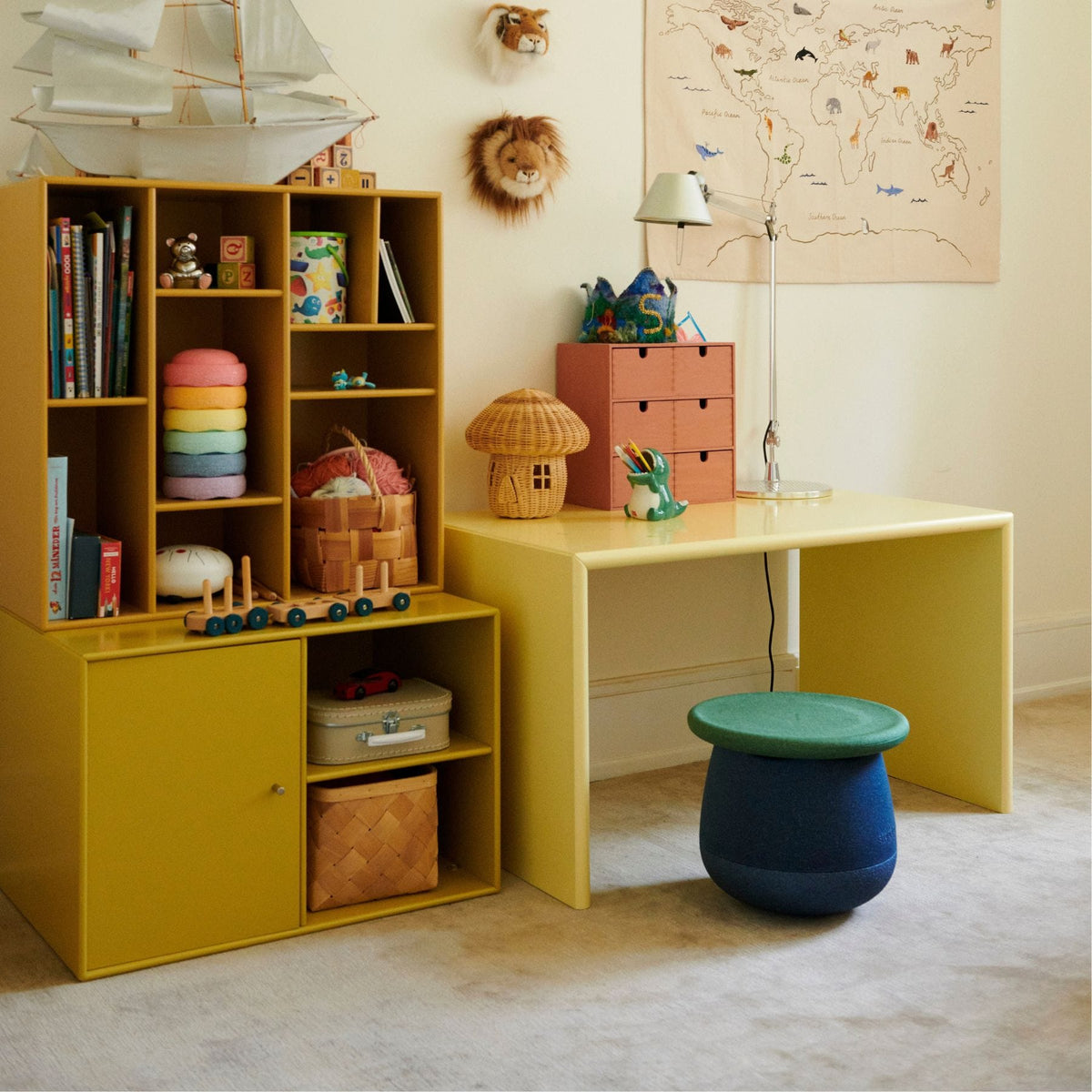Stapelsteine Stapelstein Dynamic small, Kinderhocker aus Base und Board, ab 3 Jahren