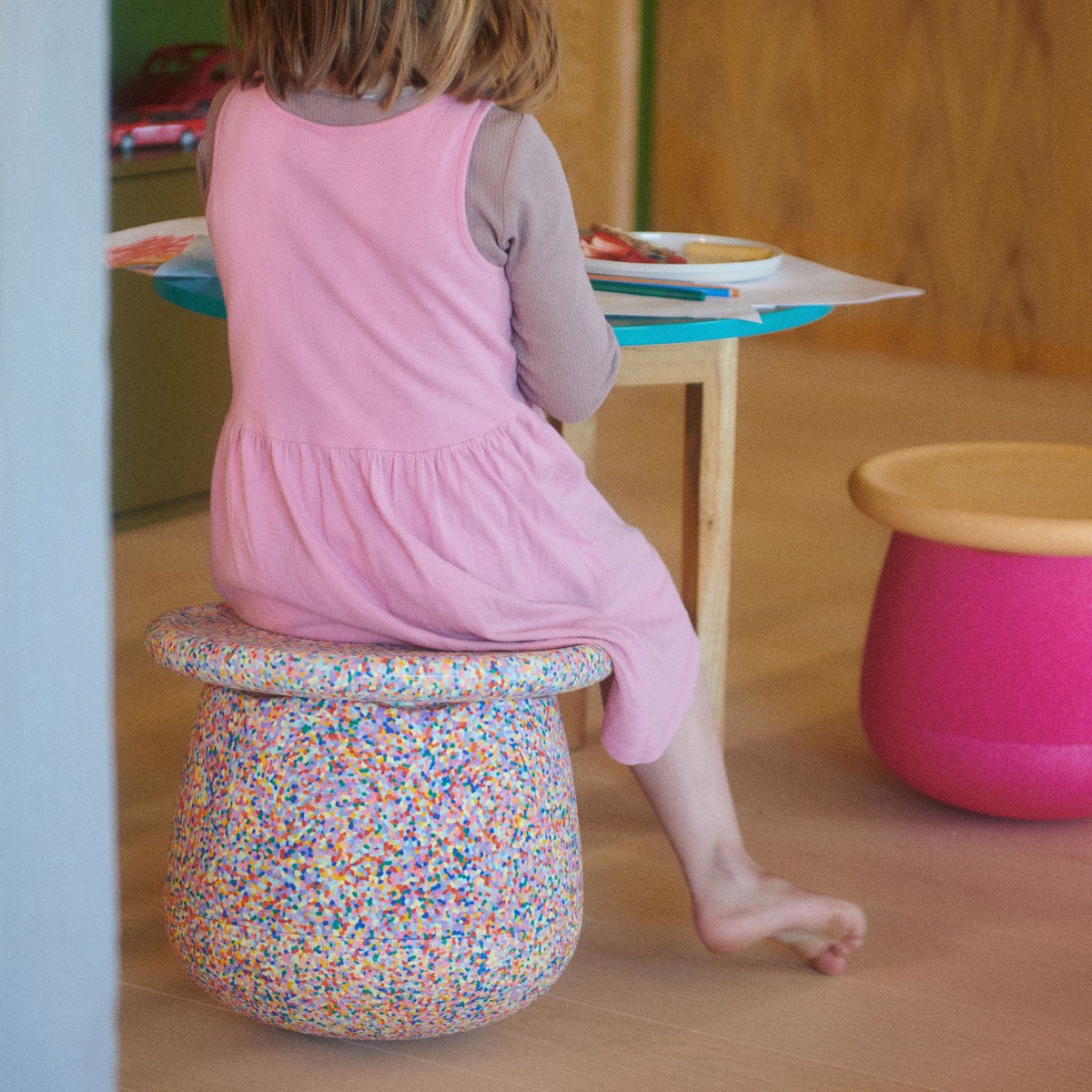 Stapelsteine Stapelstein Dynamic small, Kinderhocker aus Base und Board, ab 3 Jahren