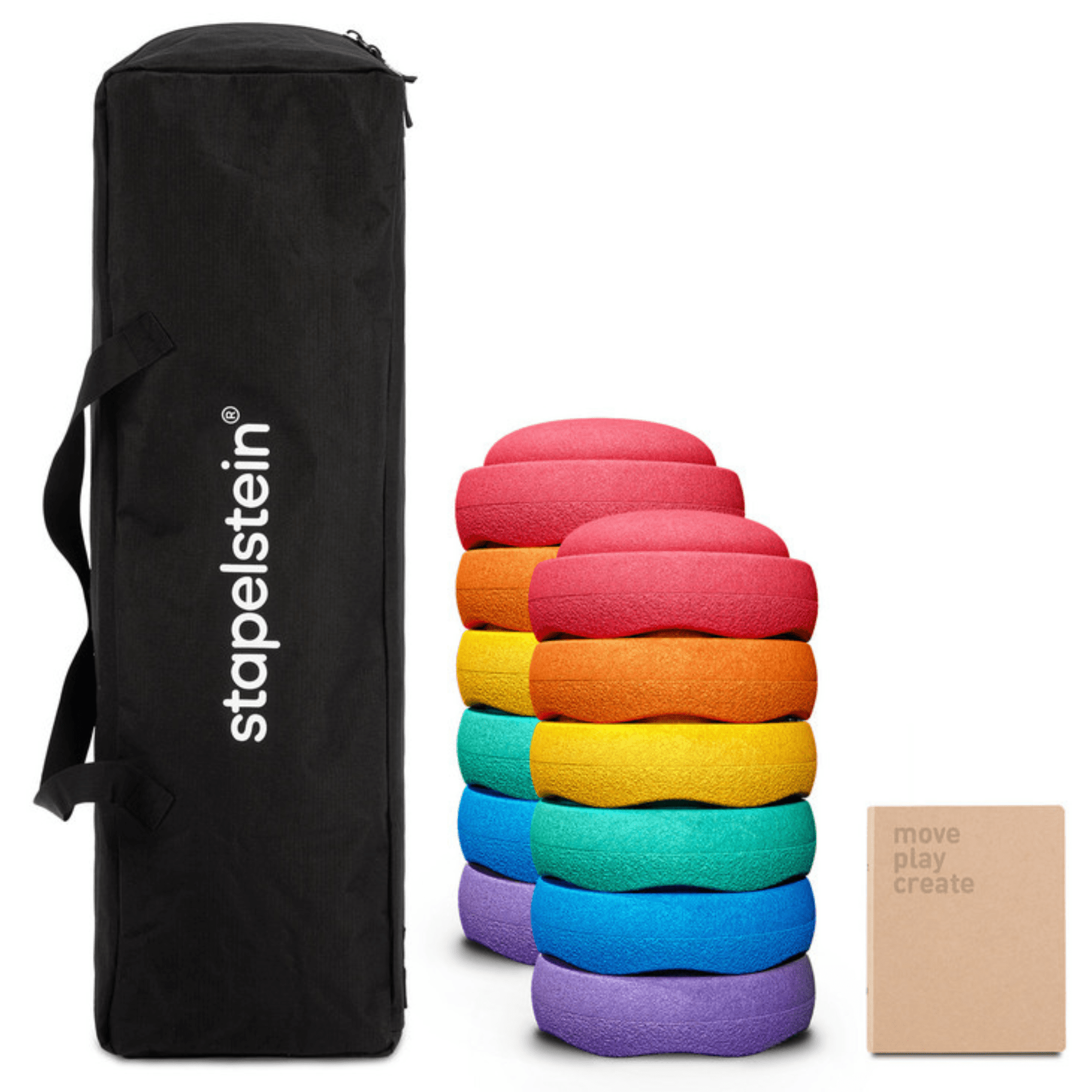 Stapelstein® Gruppenset Original rainbow Set Classic und/oder pastel - LeoBabys