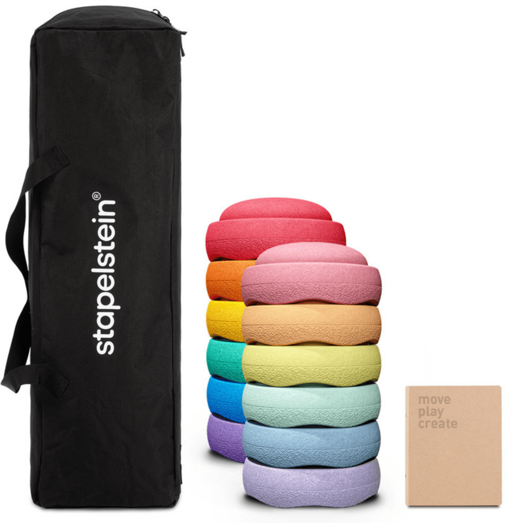 Stapelstein® Gruppenset Original rainbow Set Classic und/oder pastel - LeoBabys