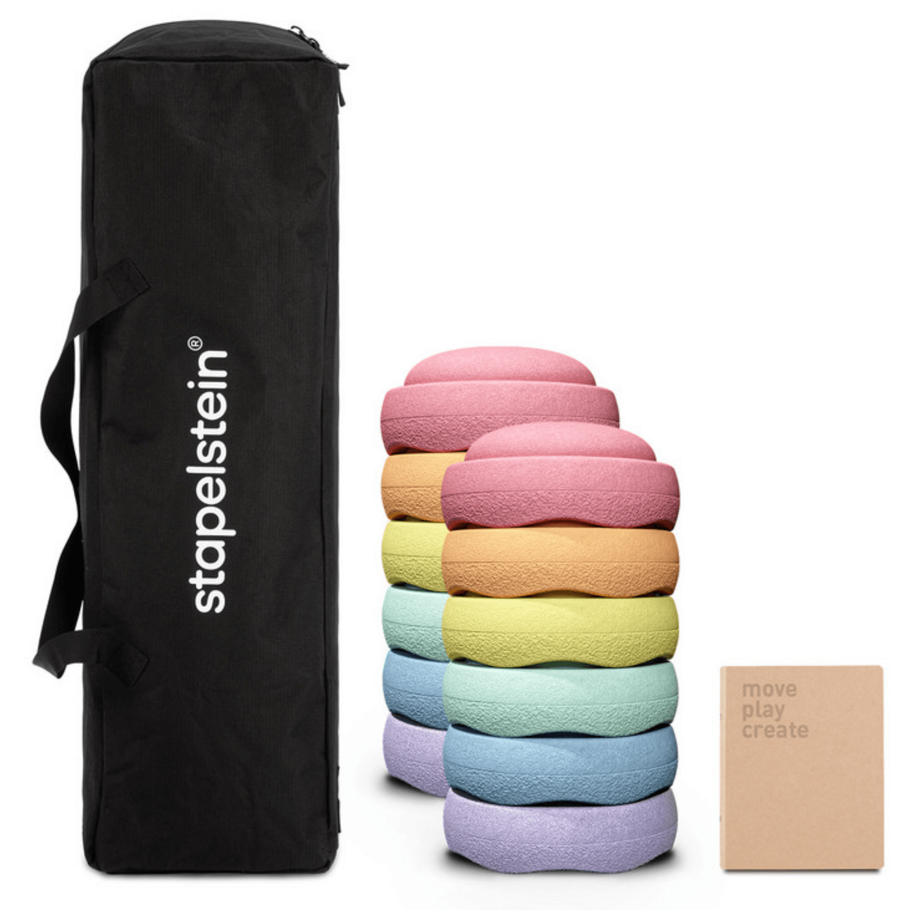 Stapelstein® Gruppenset Original rainbow Set Classic und/oder pastel - LeoBabys