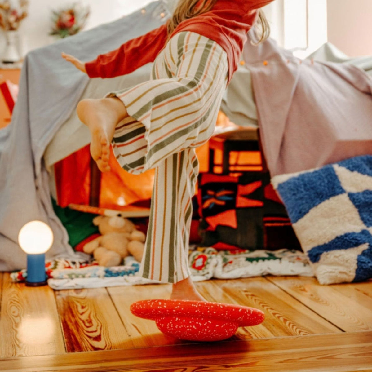 Stapelsteine Stapelstein Board, Balanceboard aus EPP für Kinder und Erwachsene