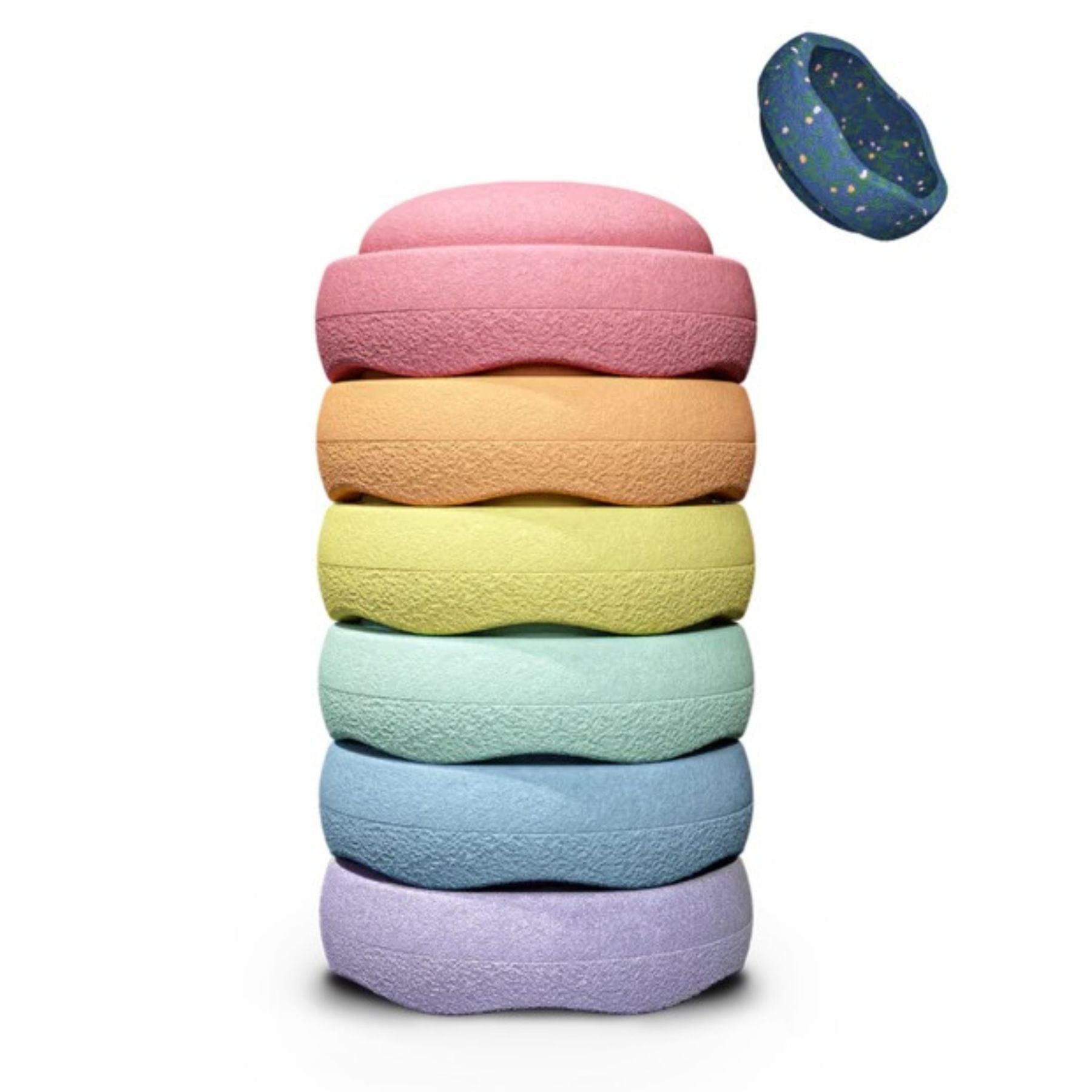 Stapelstein® Spring Special Rainbow — 6 Steine - LeoBabys