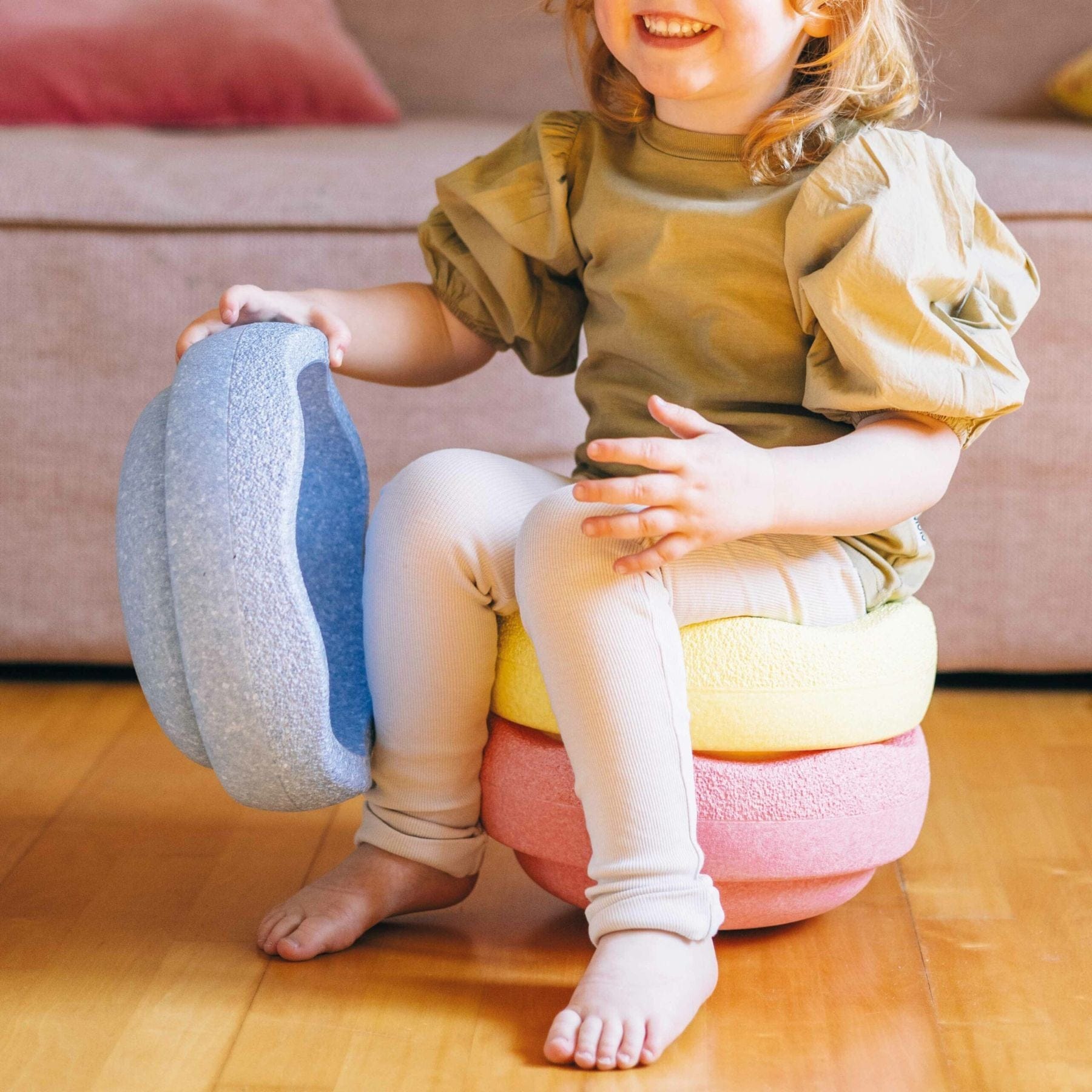 Stapelstein® Spring Special Rainbow — 6 Steine - LeoBabys