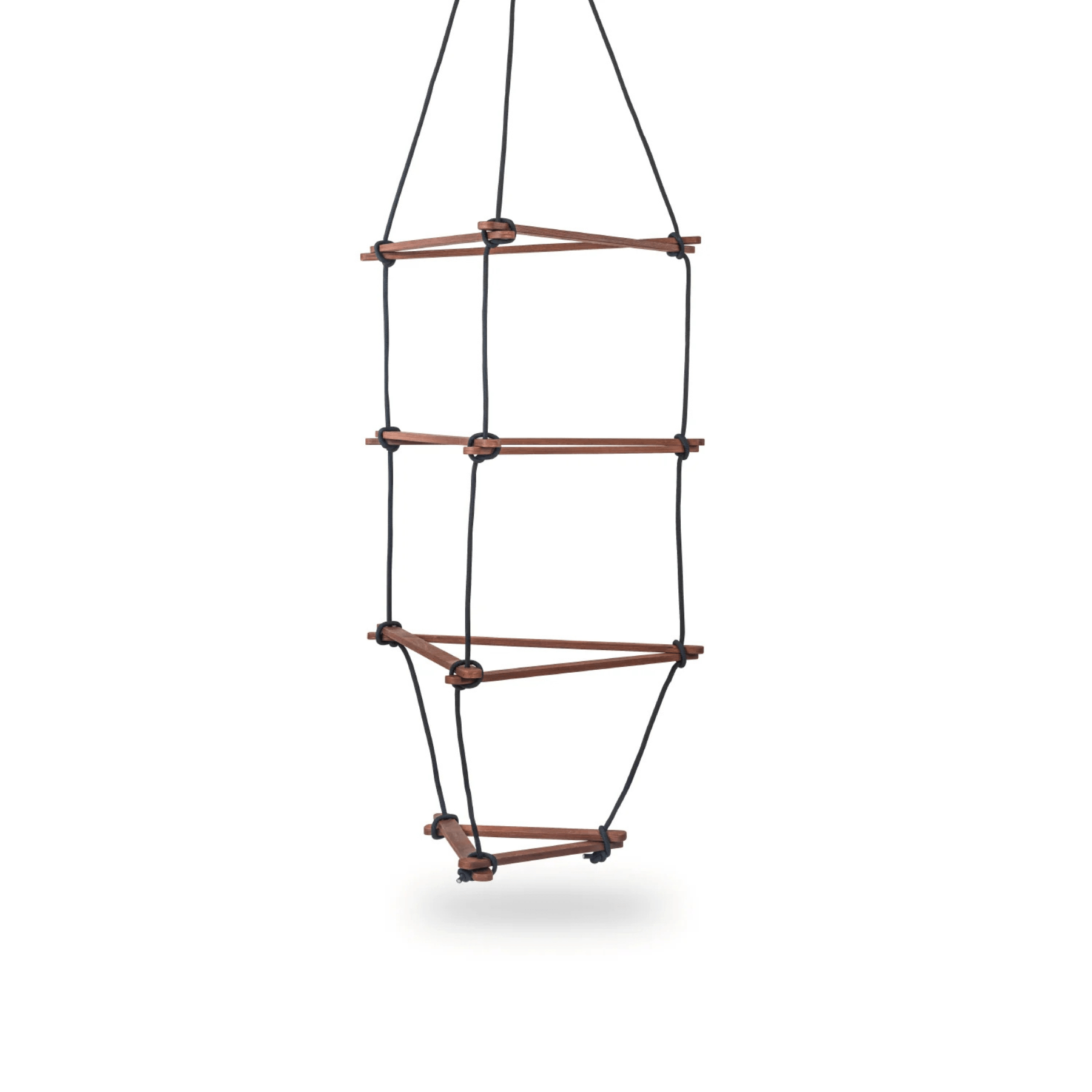 Dreieckige Kletterseil-Schaukel - Strickleiter Dreieckige Schaukel - LeoBabys