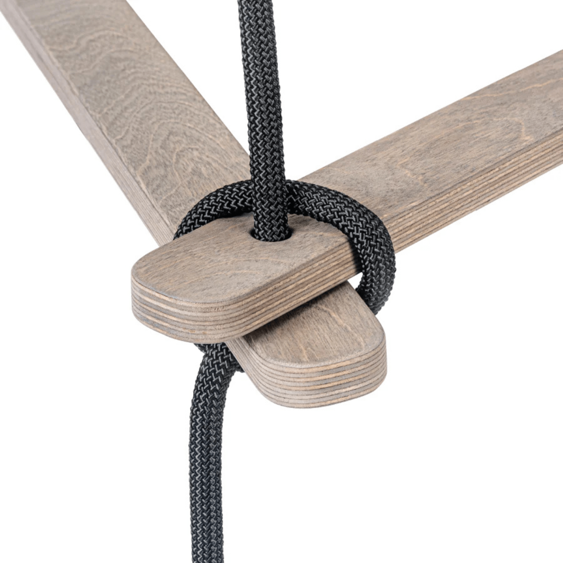 Dreieckige Kletterseil-Schaukel - Strickleiter Dreieckige Schaukel - LeoBabys