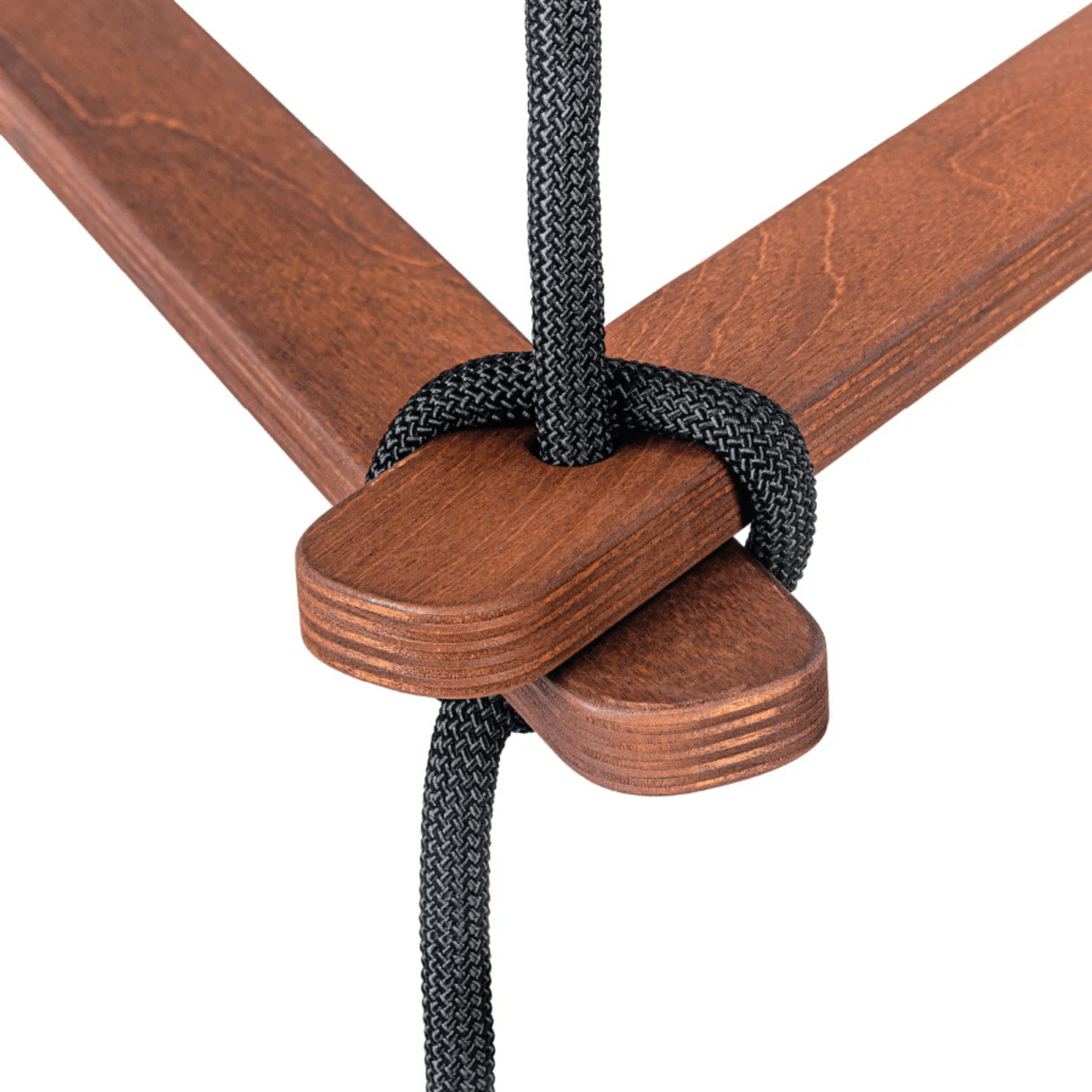 Dreieckige Kletterseil-Schaukel - Strickleiter Dreieckige Schaukel - LeoBabys