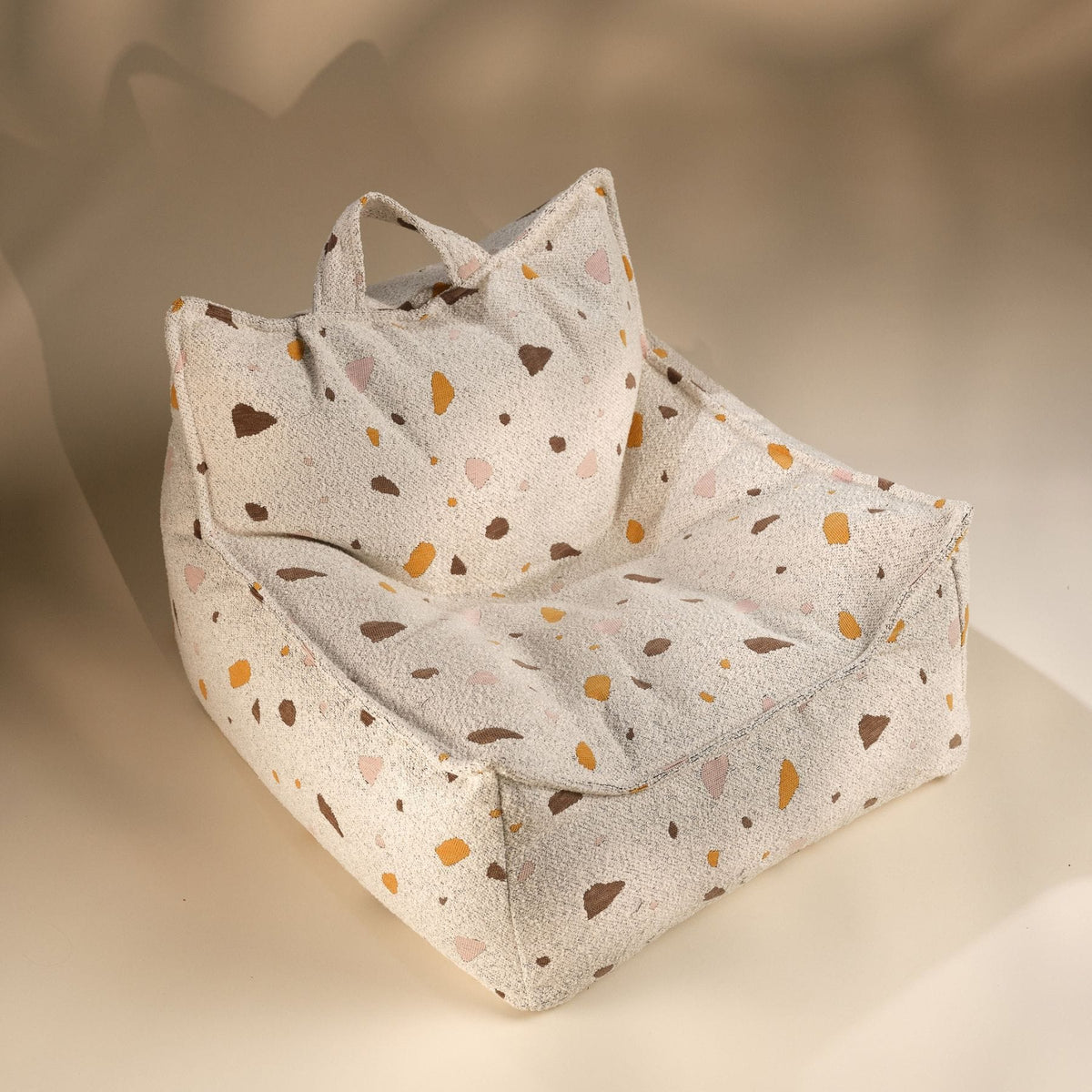 Sitzsäcke wigiwama Sitzsack-Sessel Terrazzo aus Bouclé für Kinder