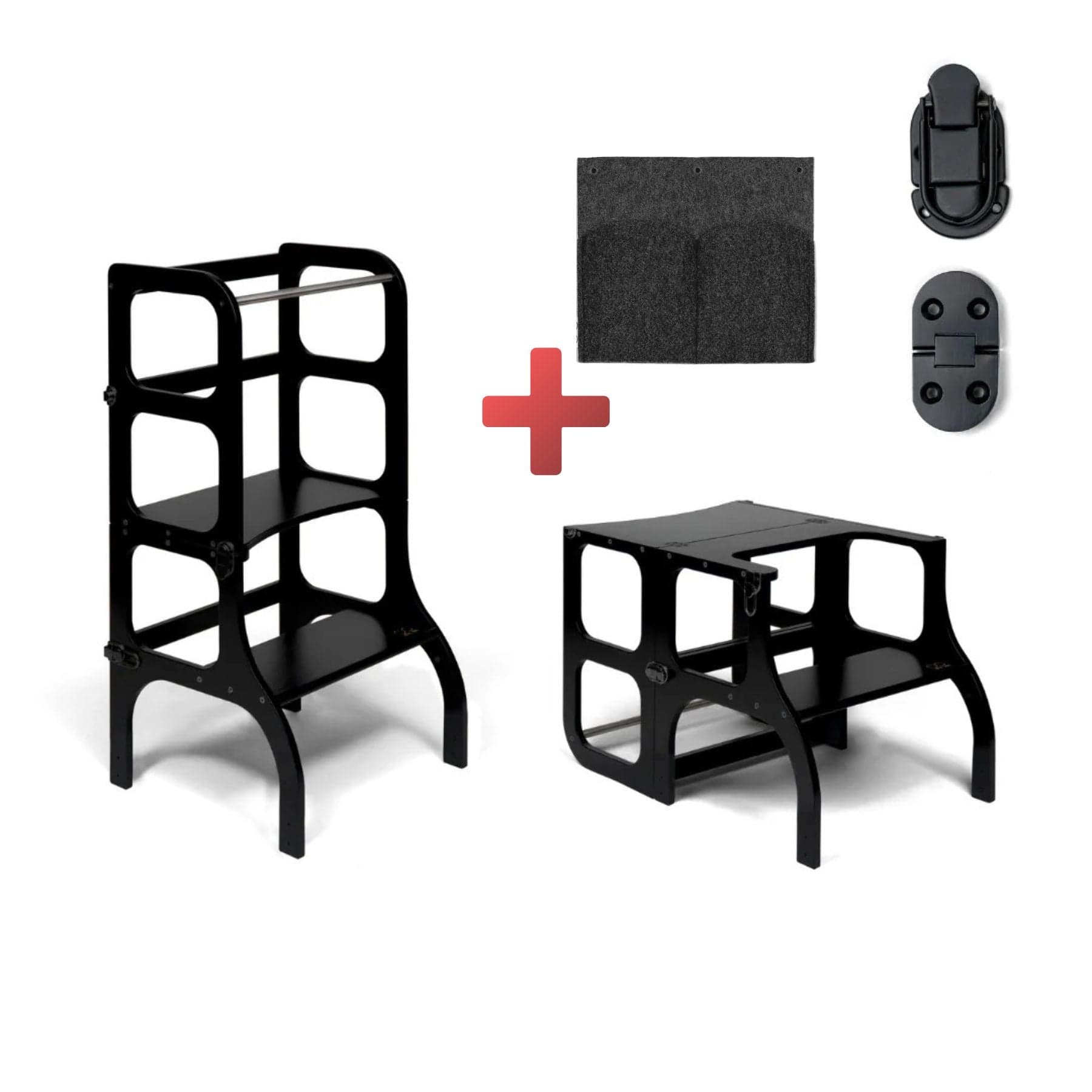 Wandelbare Montessori Lernturm und Tisch 2in1 - LeoBabys