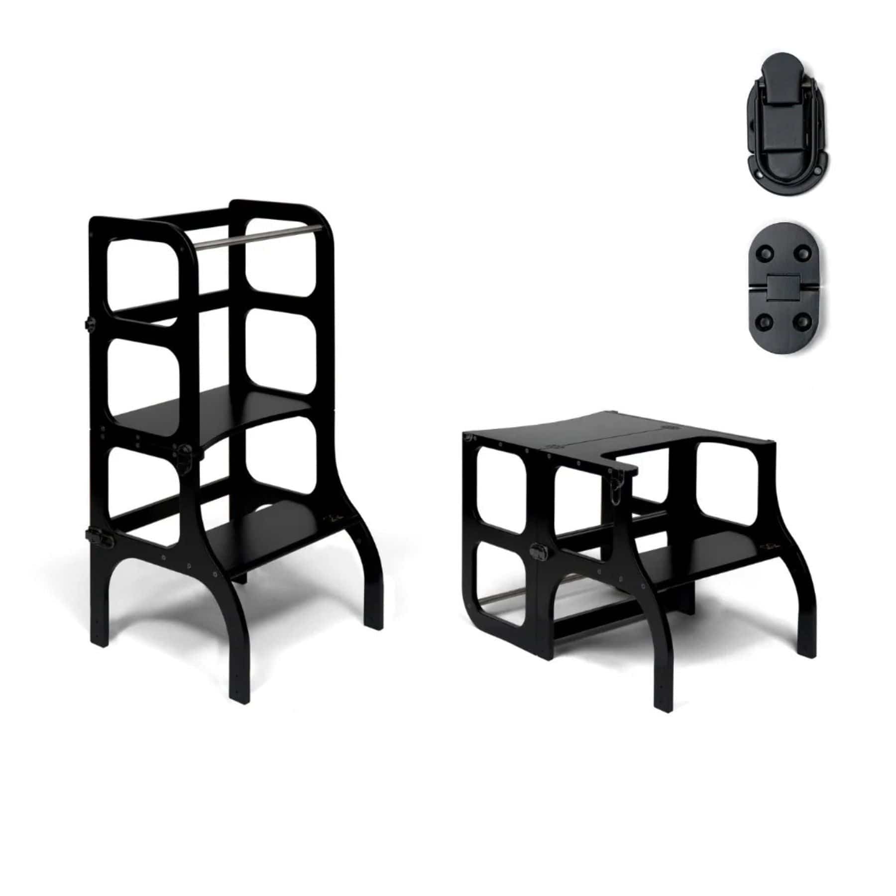 Wandelbare Montessori Lernturm und Tisch 2in1 - LeoBabys