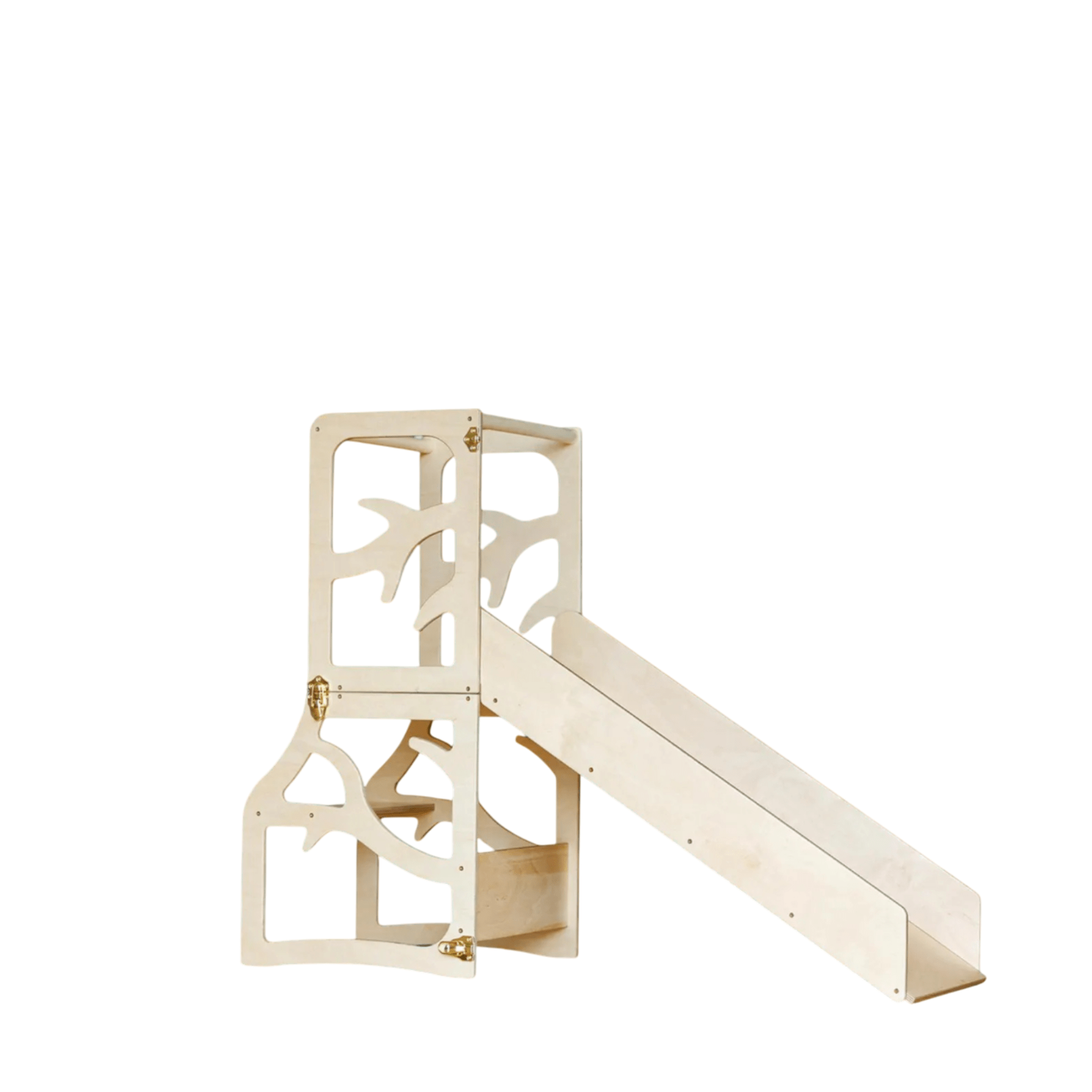 Wandelbarer Montessori Mehrzweck Lernturm aus Holz für Kinder - LeoBabys