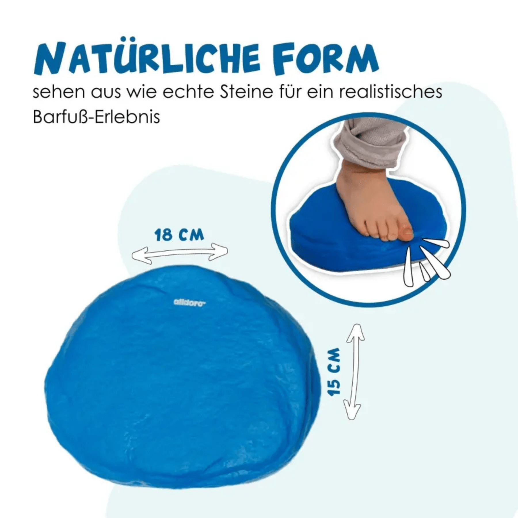 Wolkensteine – Soft-Balanciersteine im 8er Set