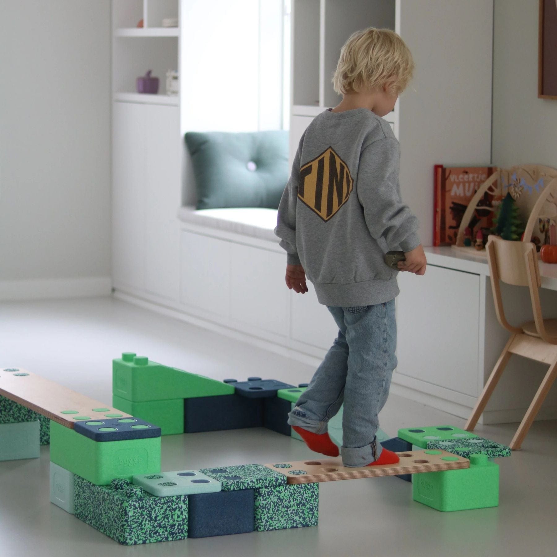 bygge FARVESPIL Special Edition 12 XXL Schaumstoffbausteine