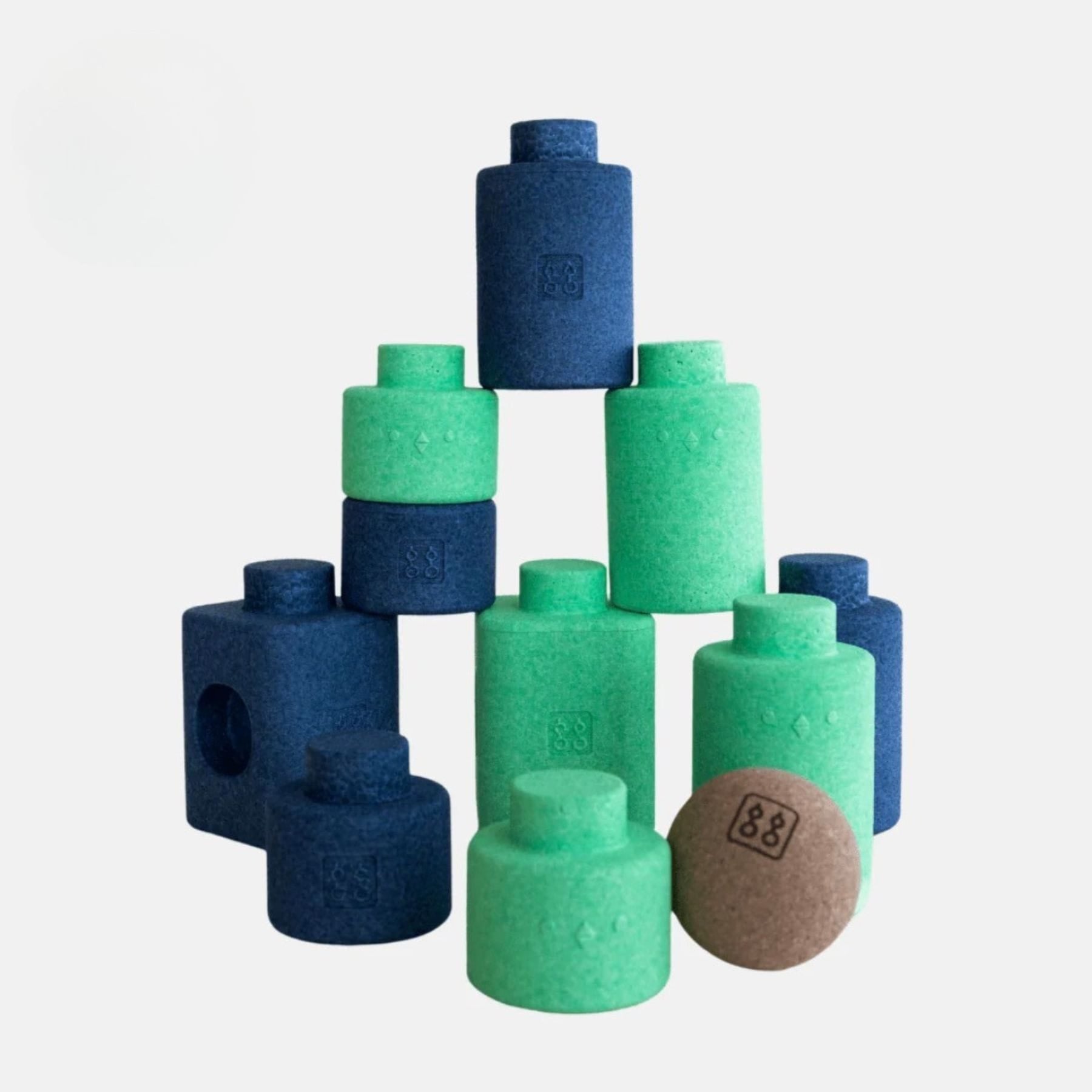 Kreativbausteine TOTONE 11 Teile | bygge Schaumstoffbausteine - LeoBabys