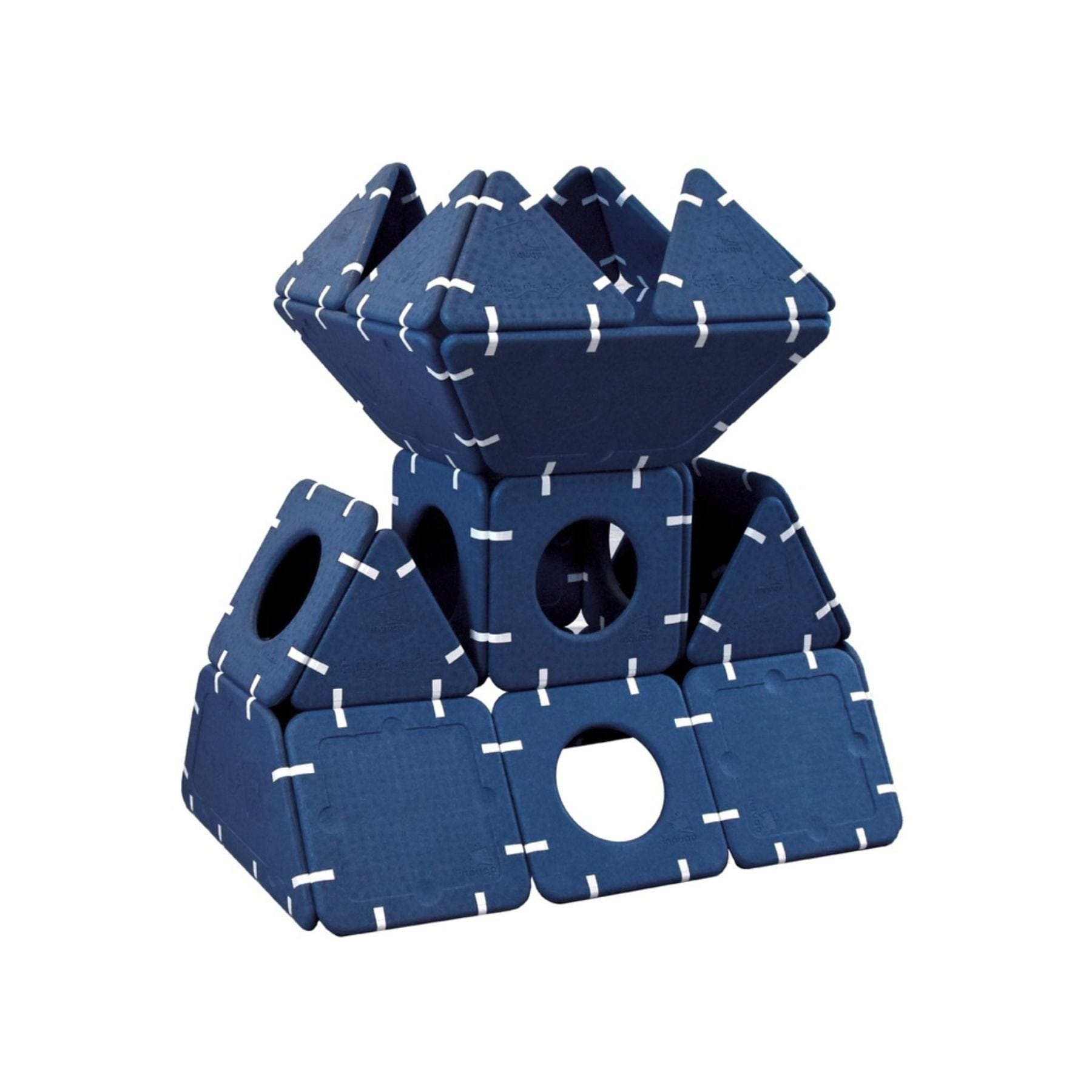 Magnetische Riesenbausteine - Magnetbaukasten-Set 30-teilig