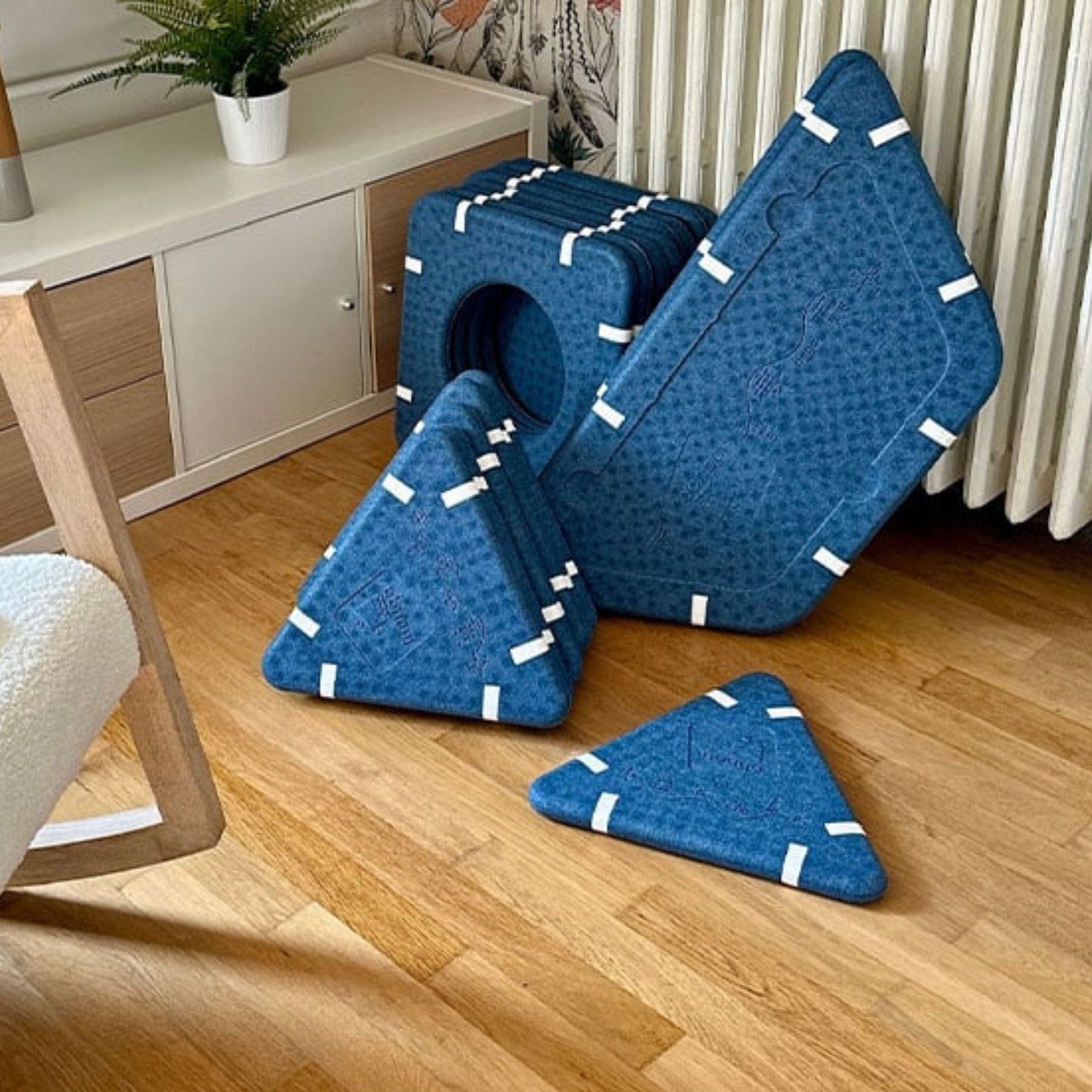 Magnetische Riesenbausteine - Magnetbaukasten-Set 30-teilig