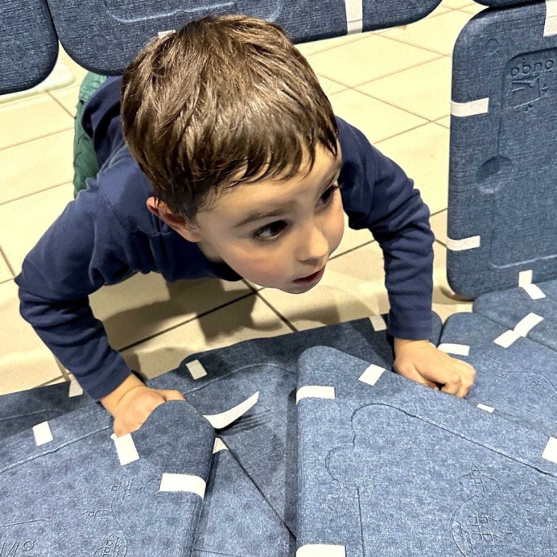 Magnetische Riesenbausteine - Magnetbaukasten-Set 30-teilig