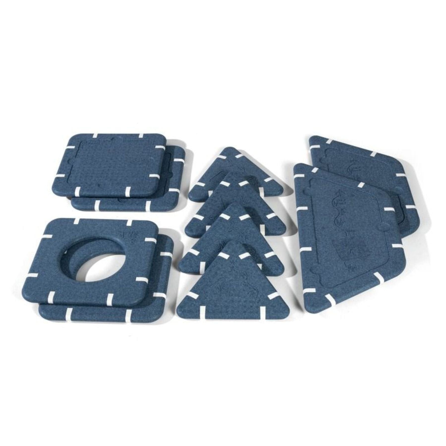 Magnetische Riesenbausteine – 10-teiliges Erweiterungsset - LeoBabys