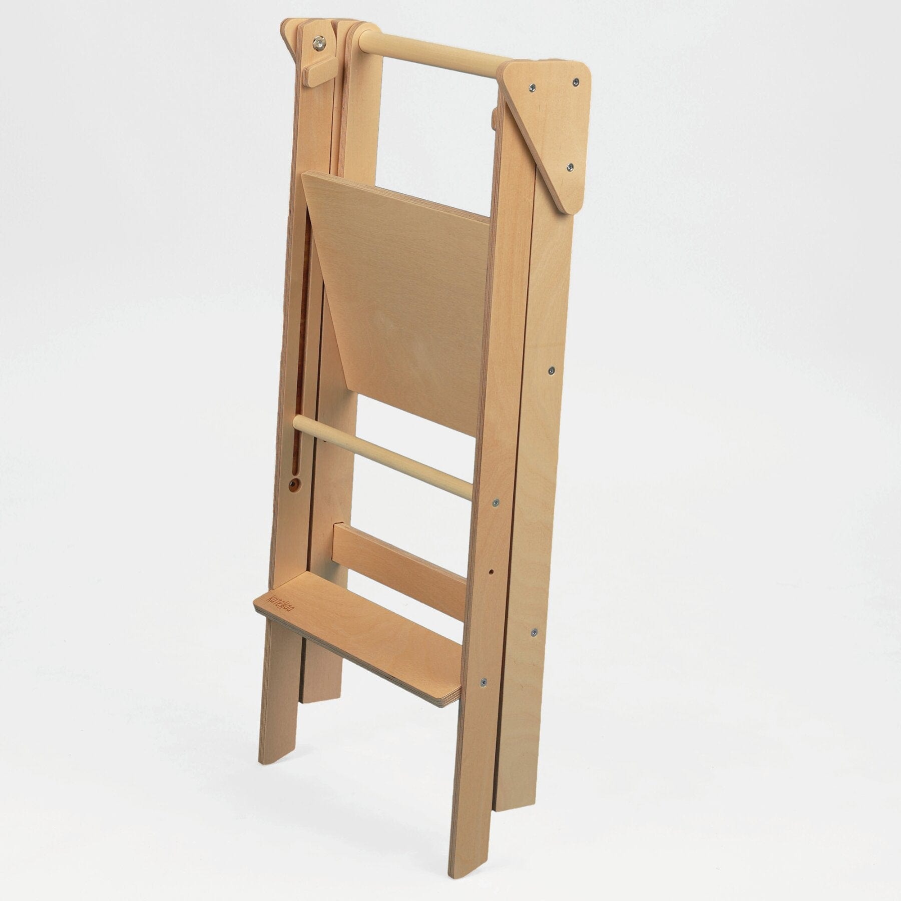Faltbarer Montessori Naturholz Lernturm - LeoBabys