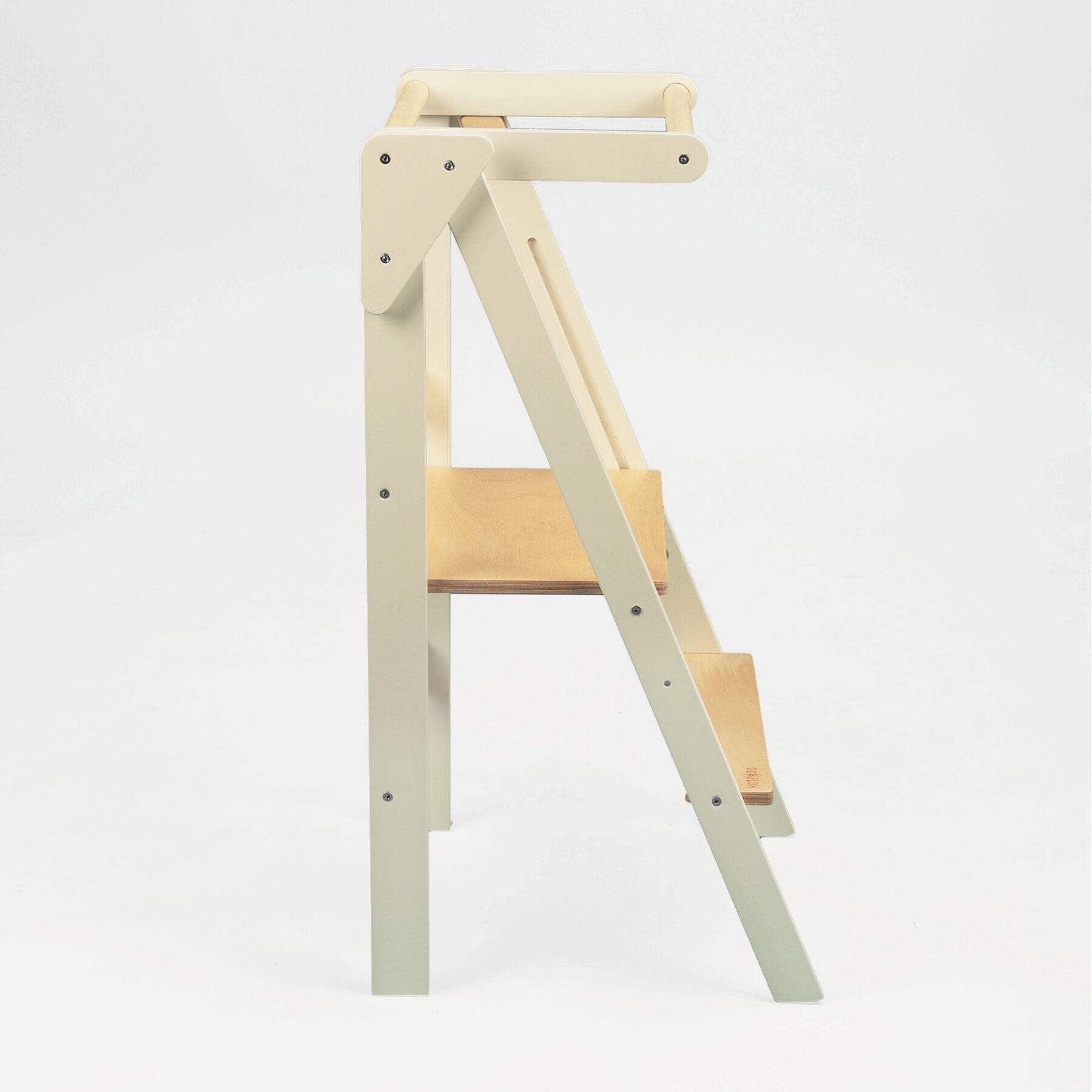 Faltbarer Montessori Naturholz Lernturm - LeoBabys