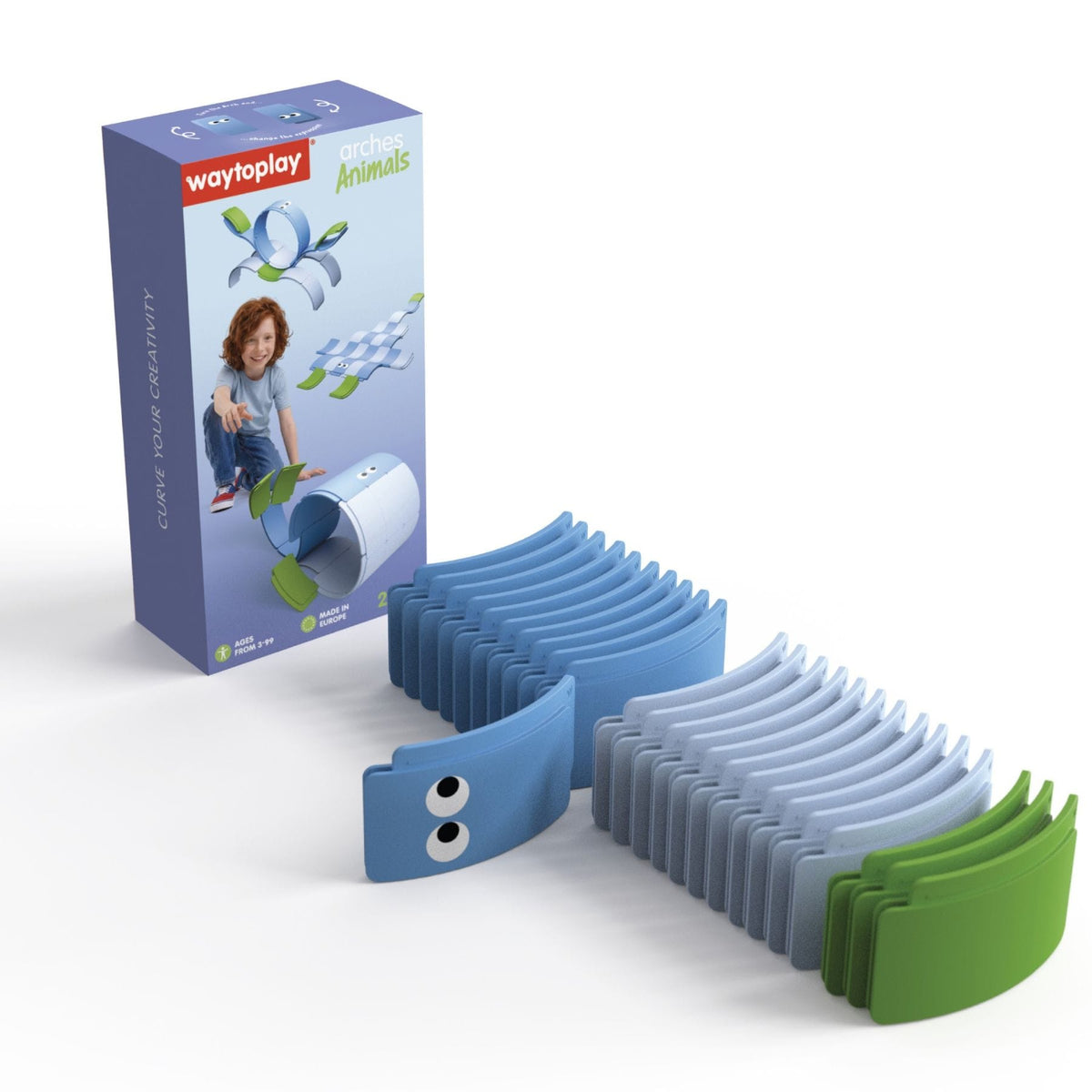 Konstruktionsspielzeug waytoplay Arches Sea Life, 25 Bögen für Meerestiere