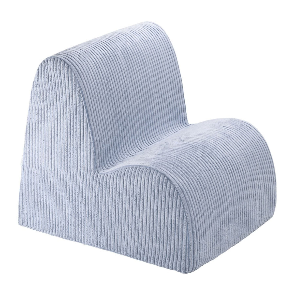 Polstermöbel wigiwama Cloud Chair aus Cord, Kindersessel aus Schaumstoff