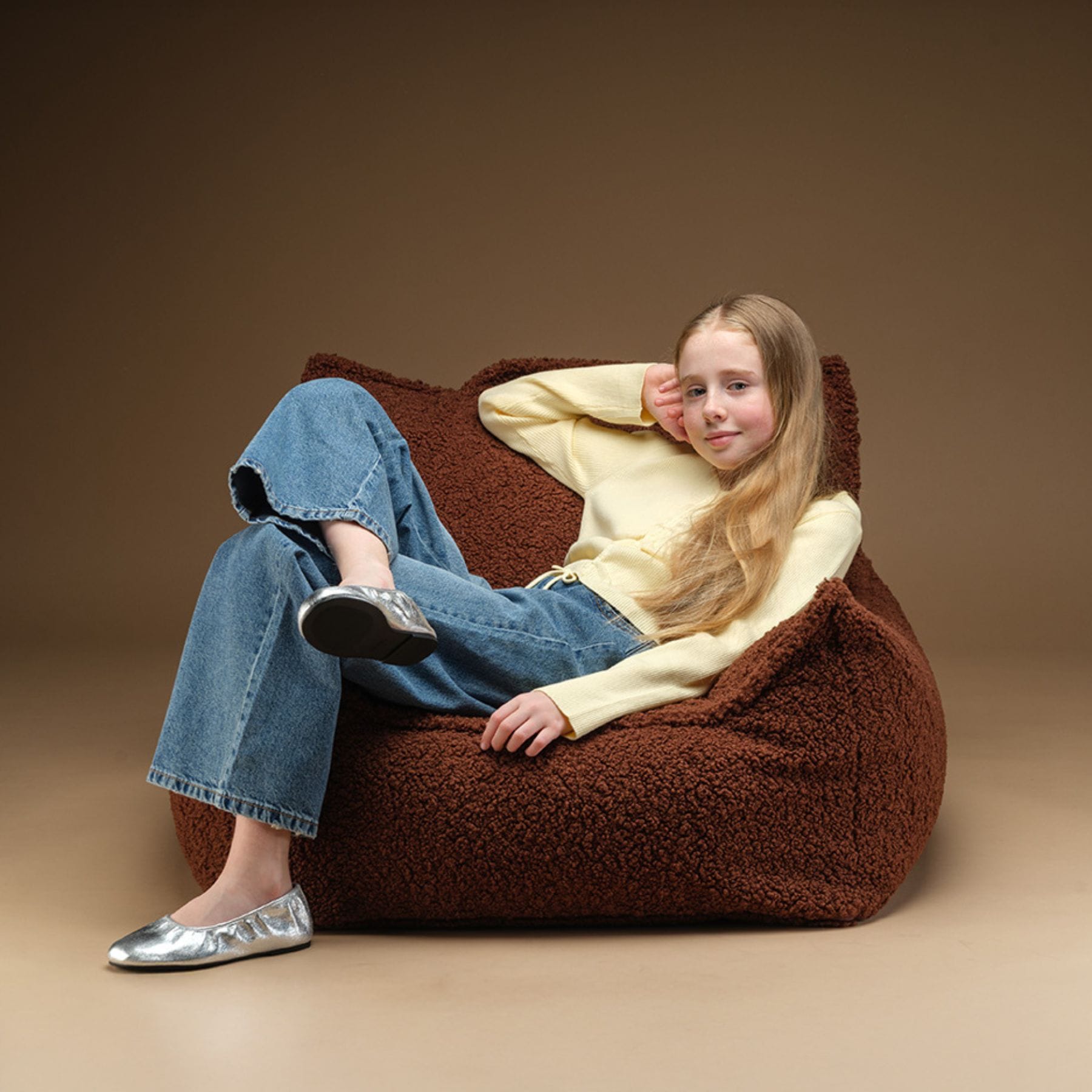 wigiwama Club Chair - Sessel für Teenager | Cord & Teddy, handgefertigt in der EU