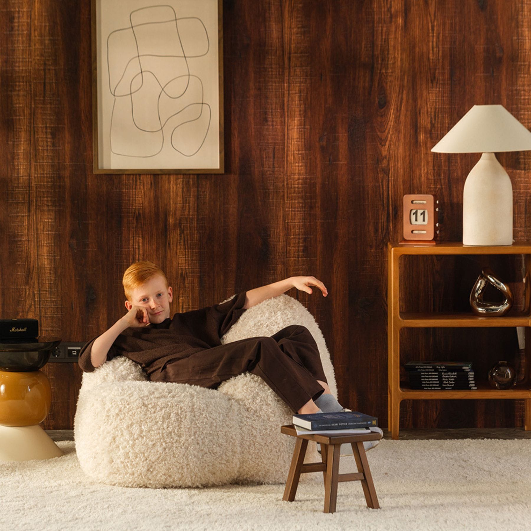 wigiwama Momo Chair - Loungesessel für Teenager | OEKO-TEX, handgefertigt in der EU
