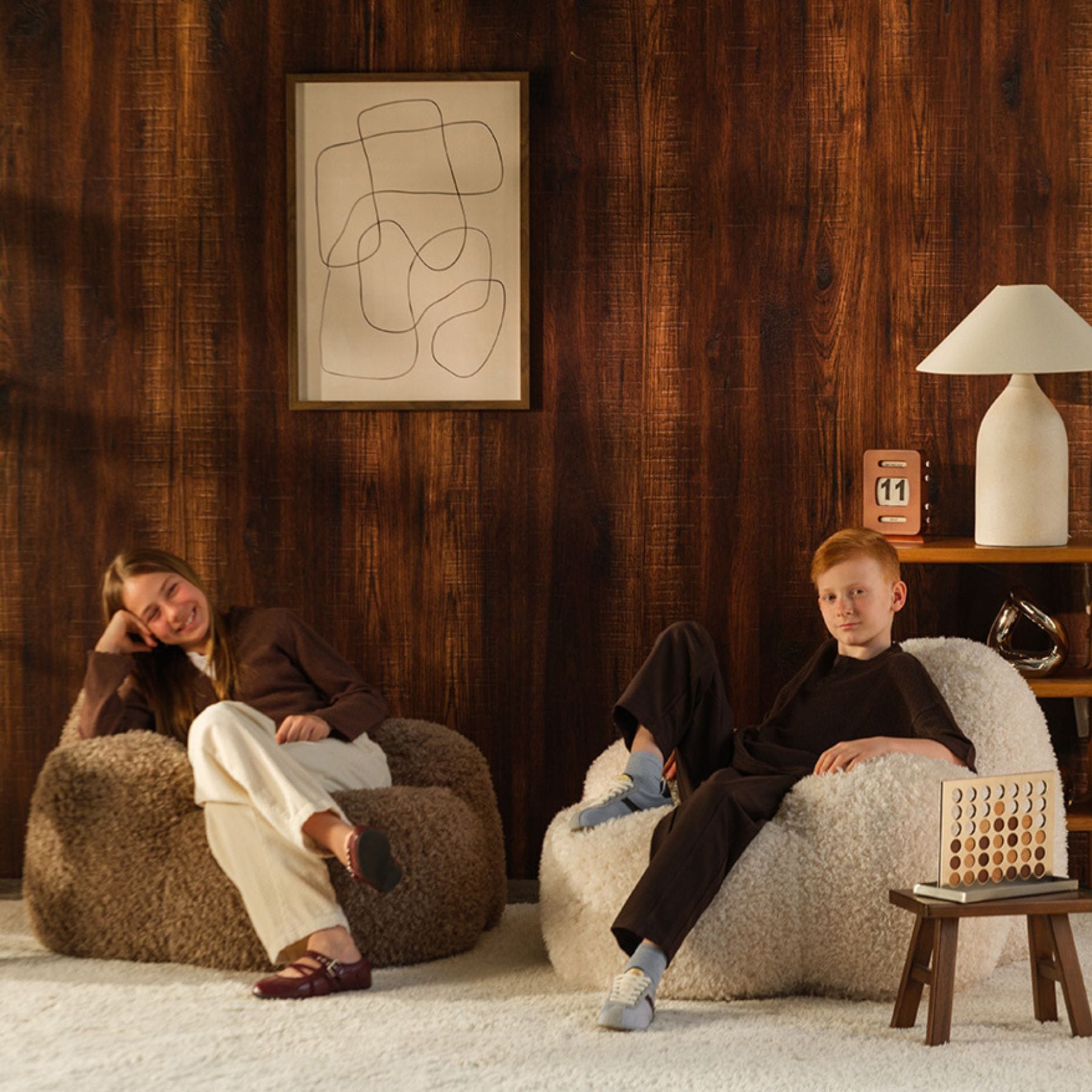 wigiwama Momo Chair - Loungesessel für Teenager | OEKO-TEX, handgefertigt in der EU