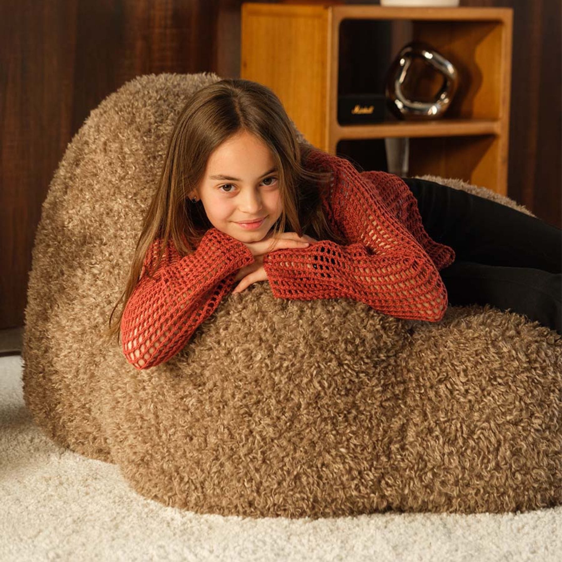 wigiwama Momo Chair - Loungesessel für Teenager | OEKO-TEX, handgefertigt in der EU