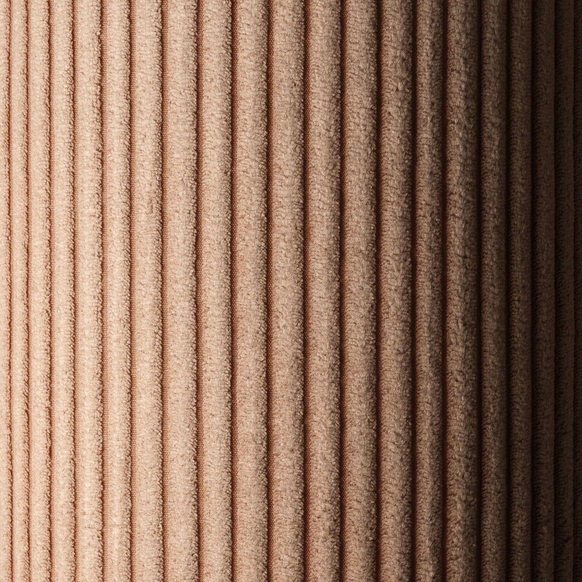 wigiwama Pouffe aus Cord, runder Sitzhocker für Kinder - LeoBabys