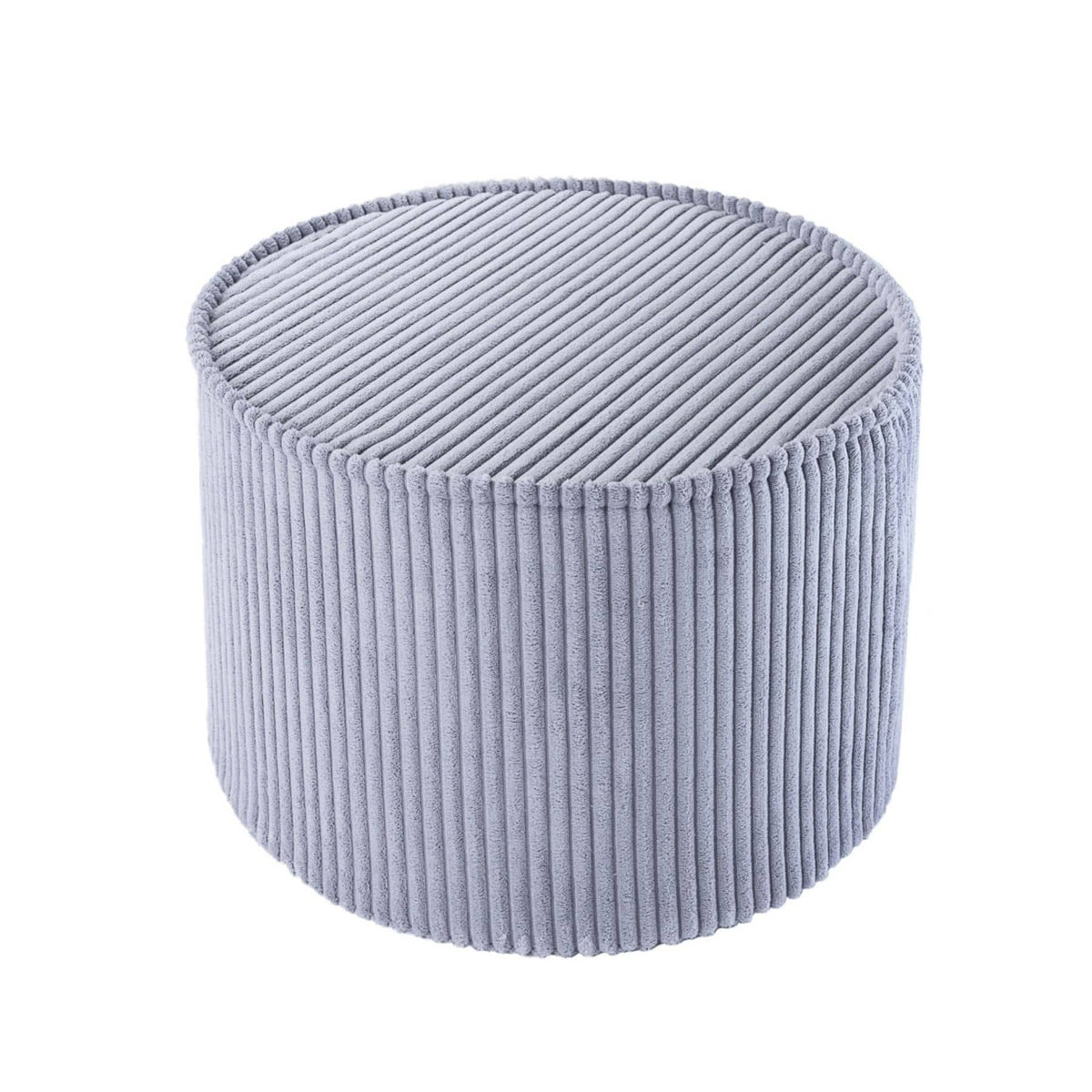 Polstermöbel wigiwama Pouffe aus Cord, runder Sitzhocker für Kinder