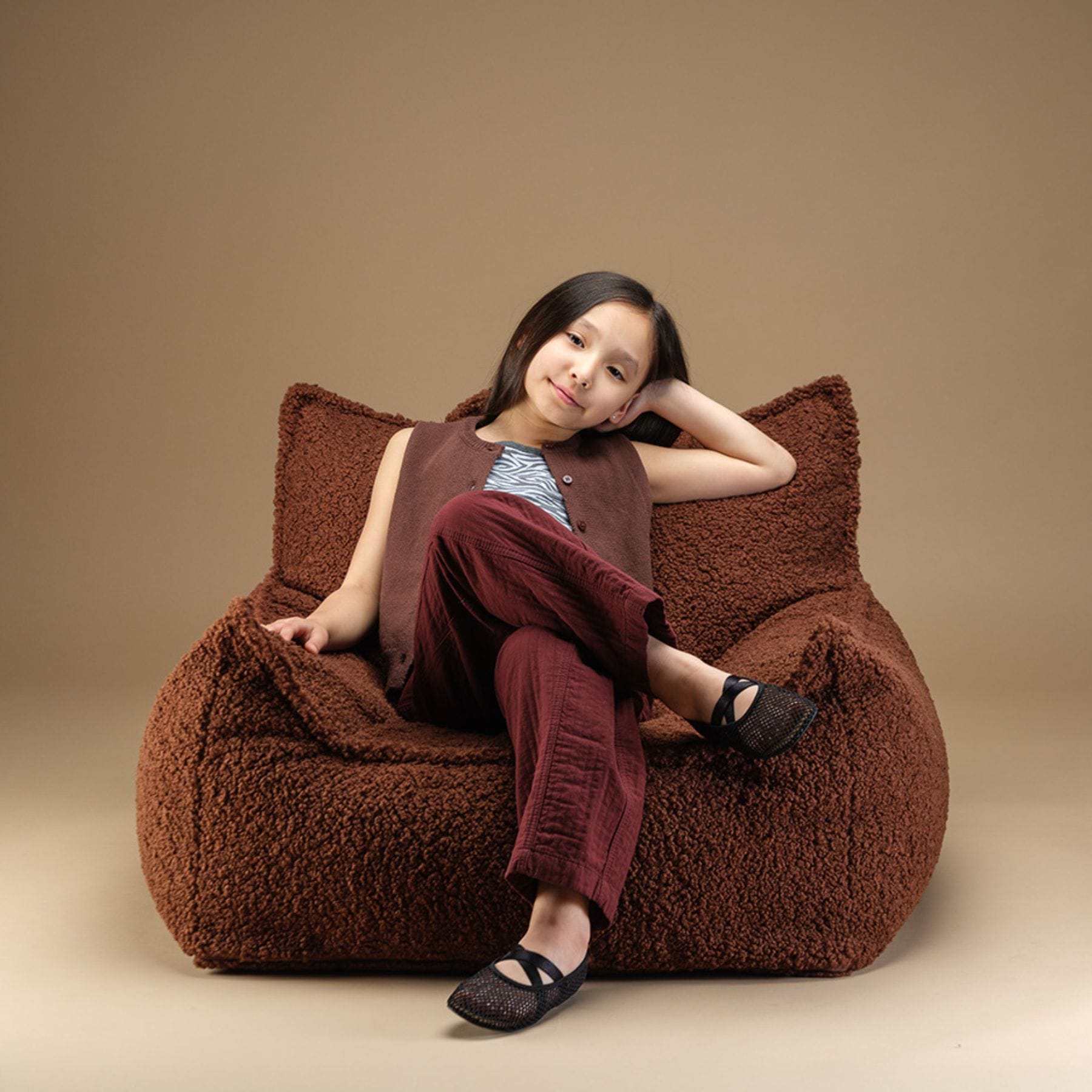wigiwama Club Chair - Sessel für Teenager | Cord & Teddy, handgefertigt in der EU
