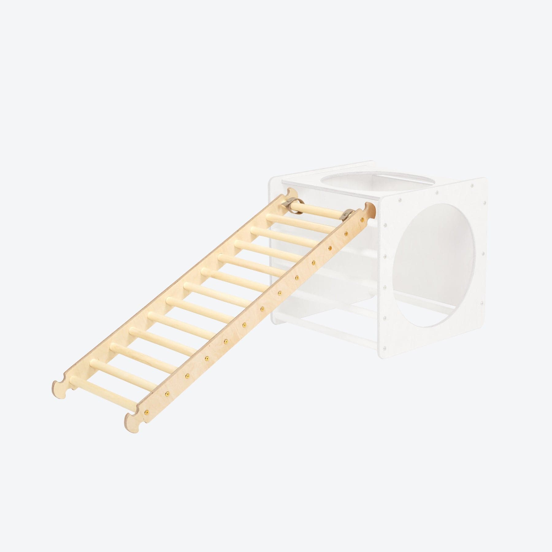 Kletterbogen großes Set Natur - LeoBabys