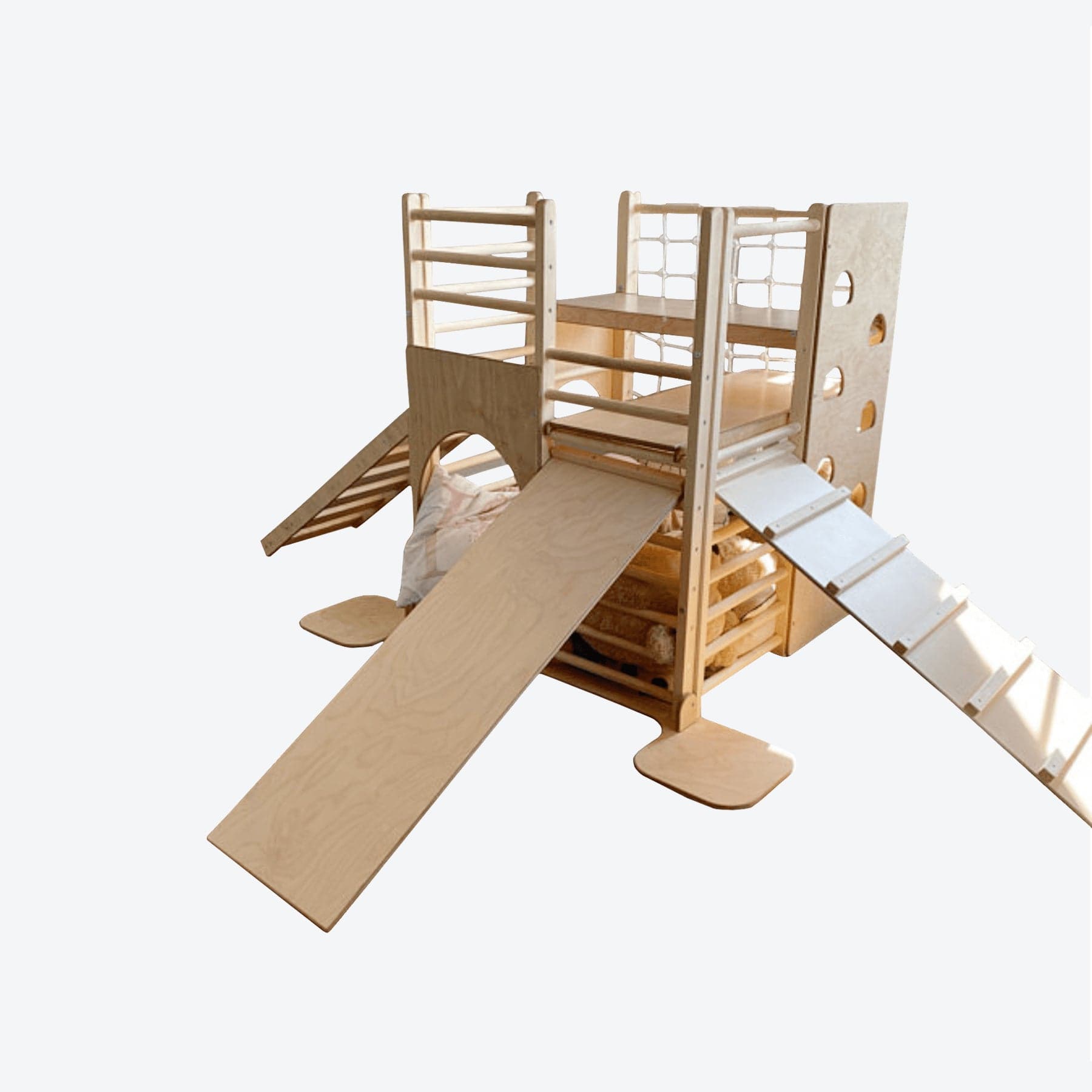 Klettergerüst Spieltürme Holz - LeoBabys