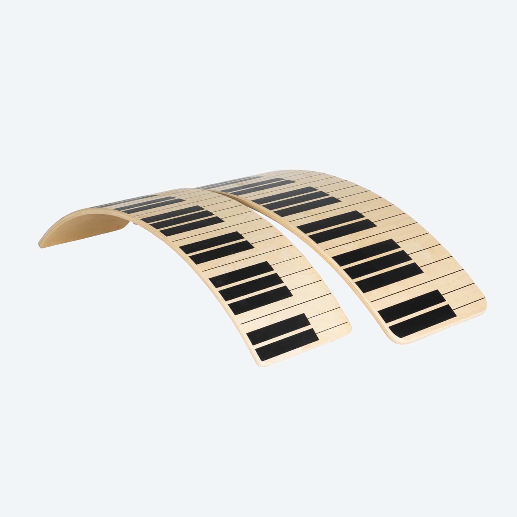 Balance Board Wobbel Board Weiß Schwarz - LeoBabys
